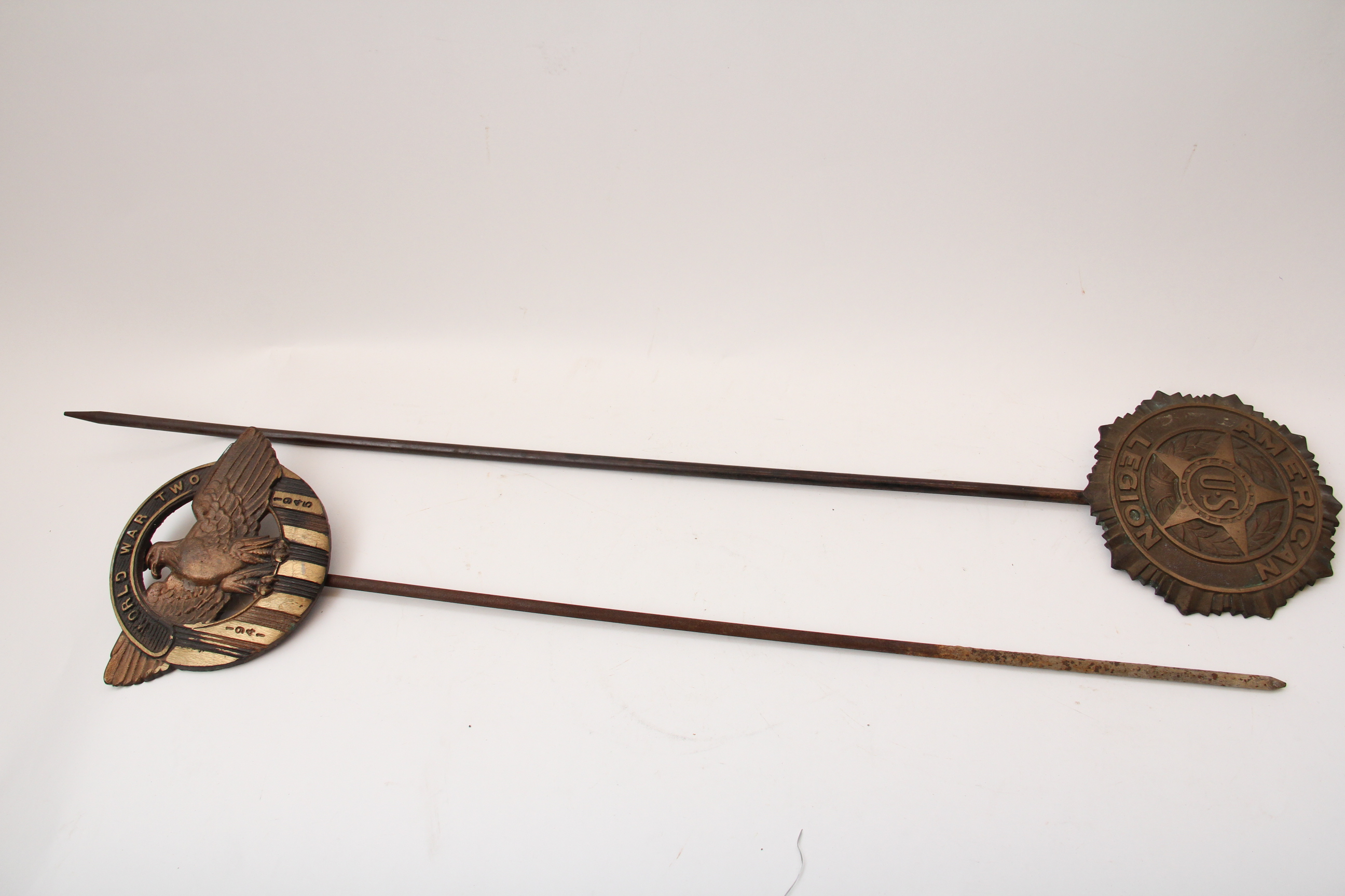 Two Veteran's Grave Markers