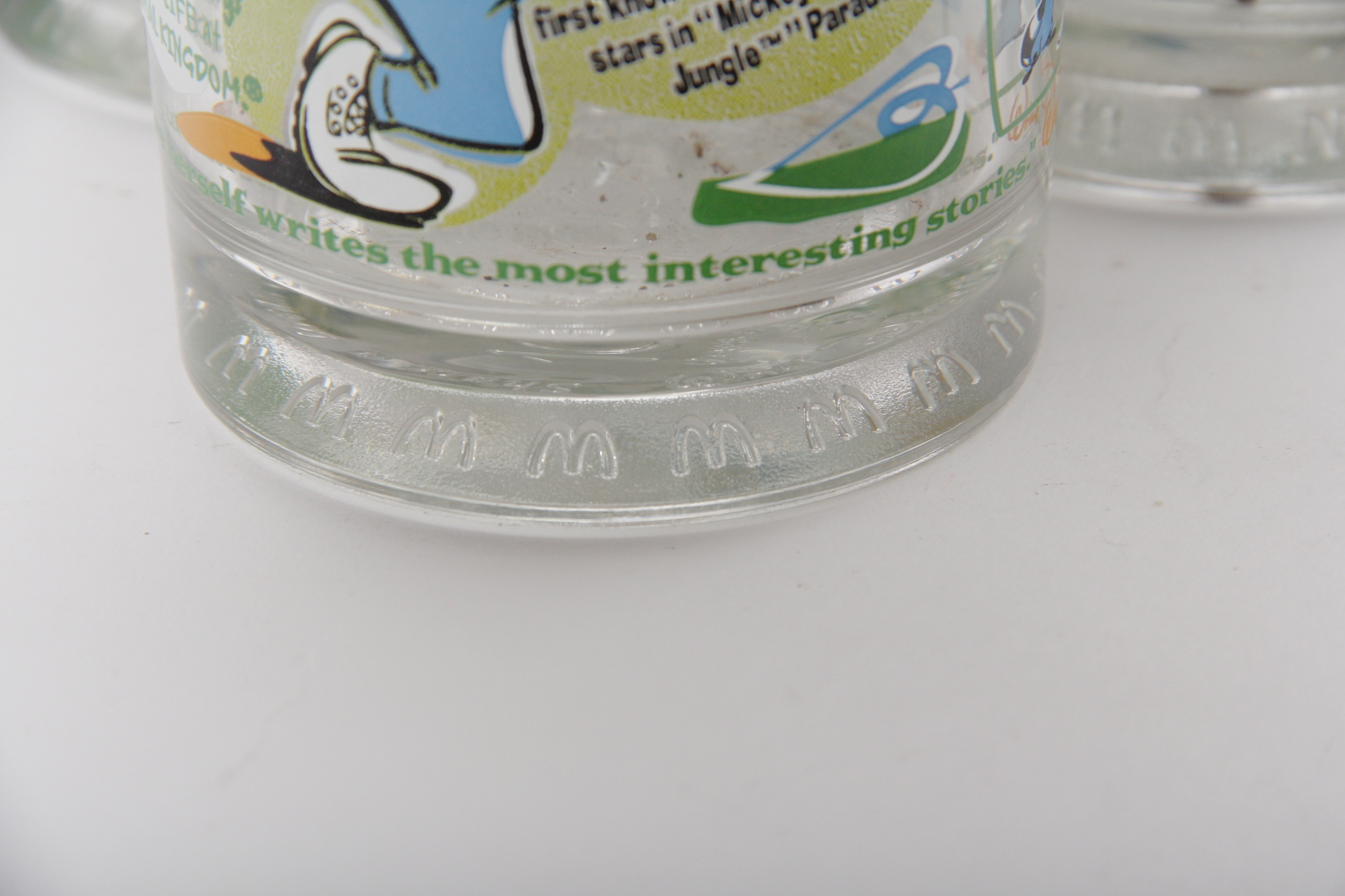 Thirteen Disney Drinking Glasses