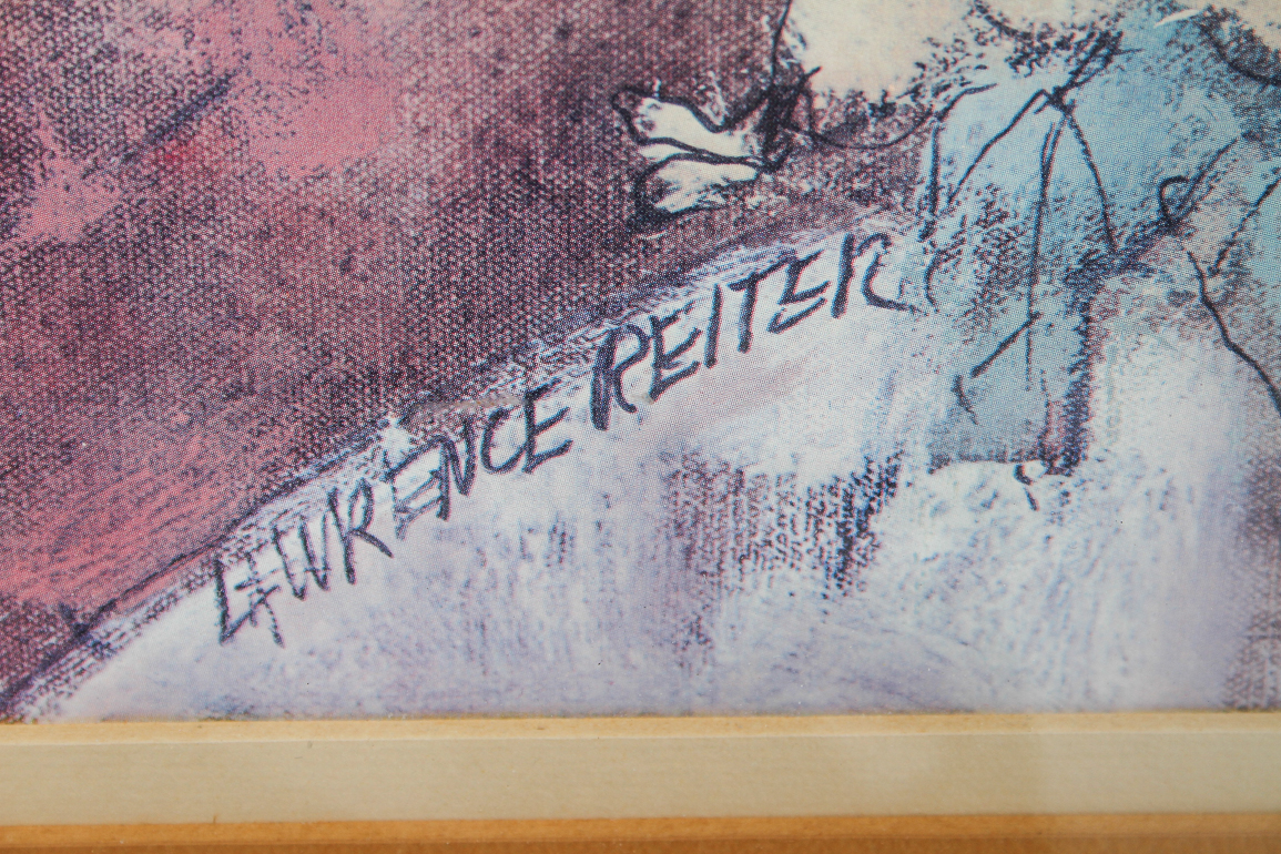 Framed Lawrence Reiter Lithographs Circa 1970s