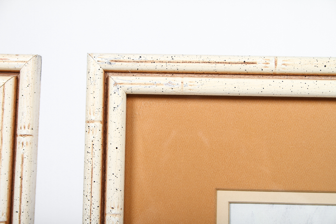 Framed Lawrence Reiter Lithographs Circa 1970s