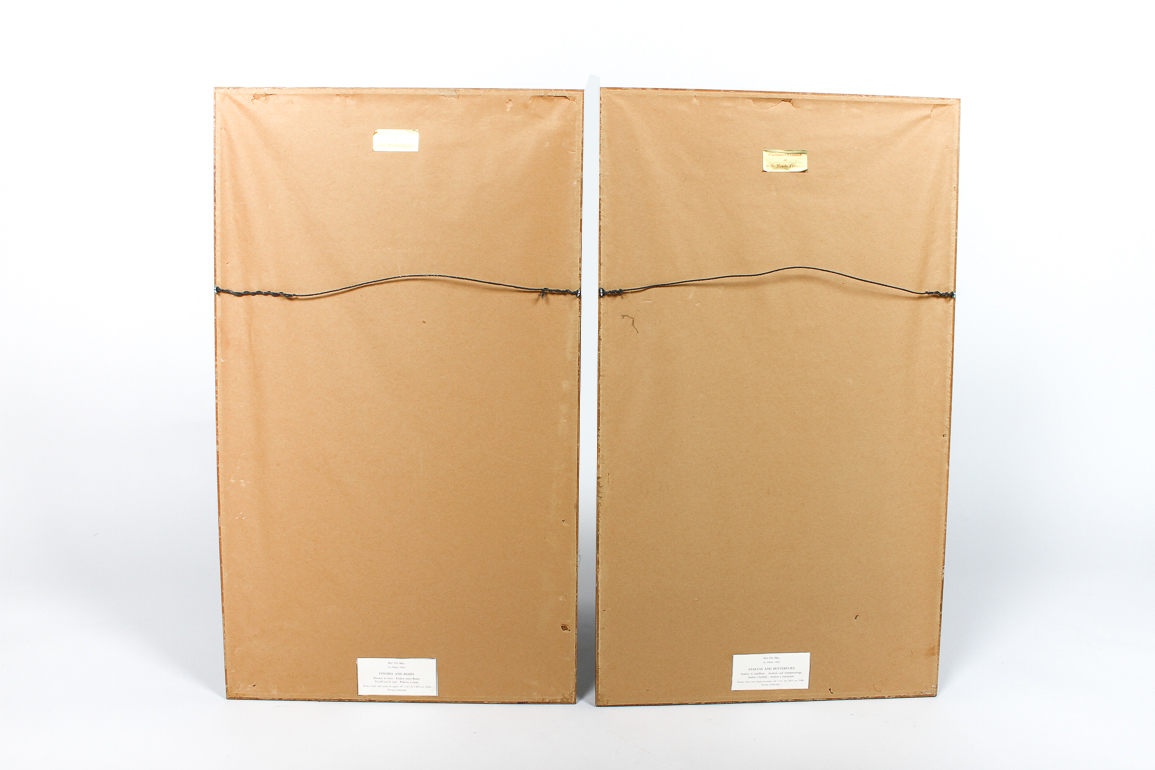 Pair of Vintage Hui Chi Mau Prints