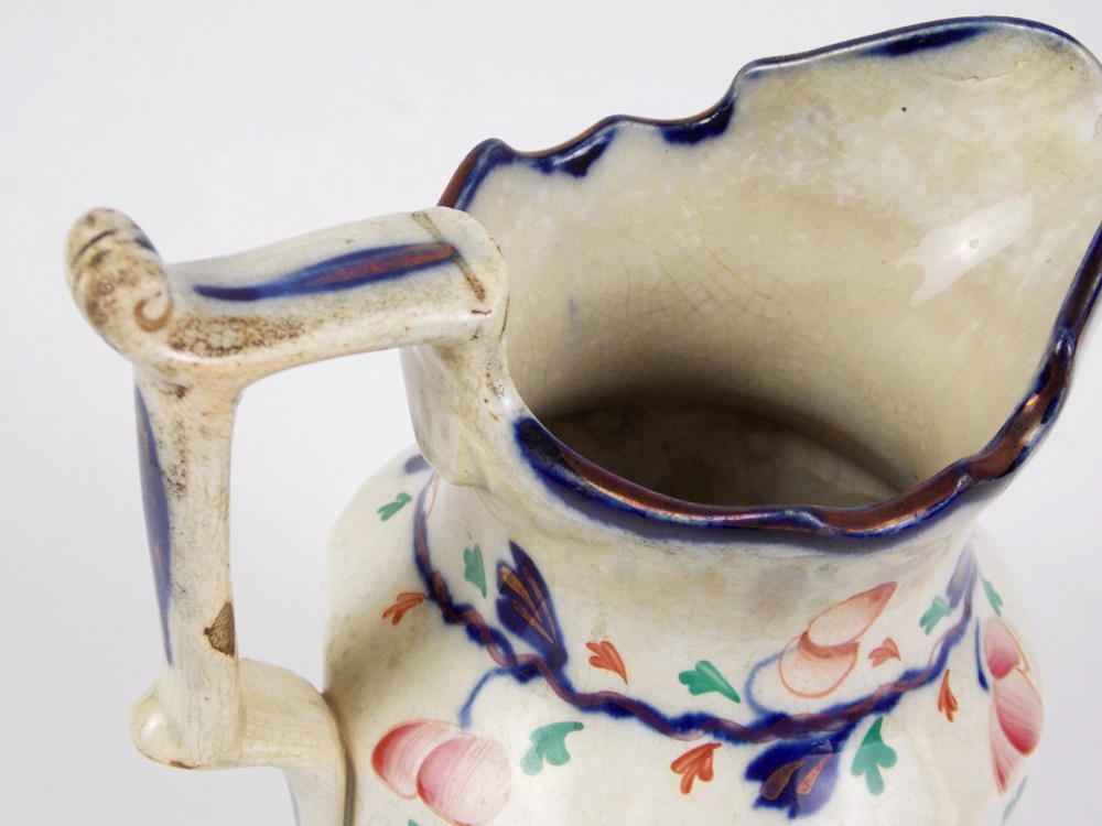 A Collection of 19th Century Gaudy Dutch Pottery