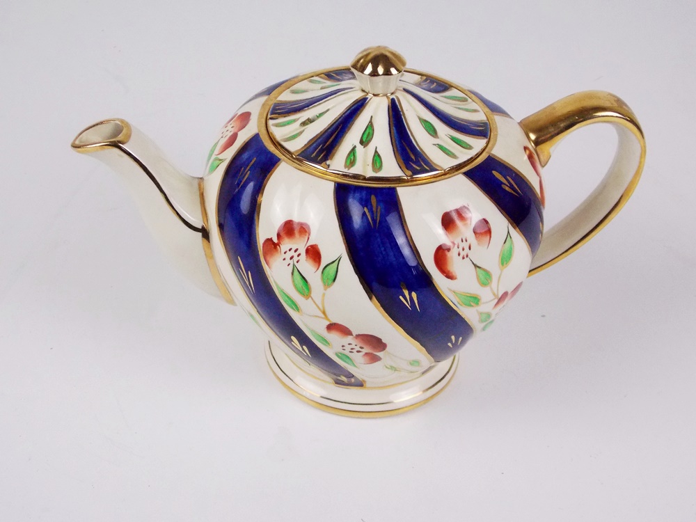 A Collection of 19th Century Gaudy Dutch Pottery