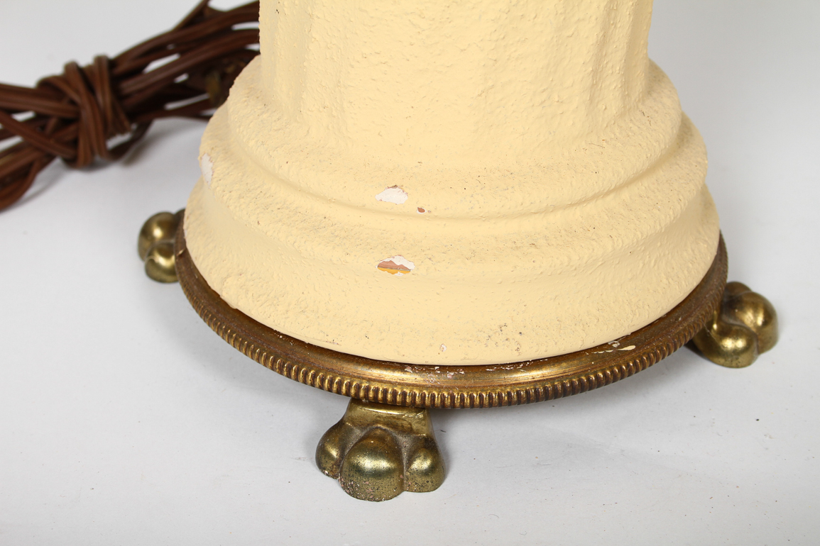 Pair of Vintage Beige Lamps