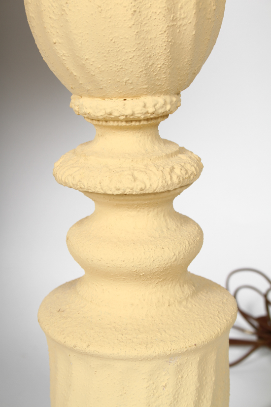 Pair of Vintage Beige Lamps