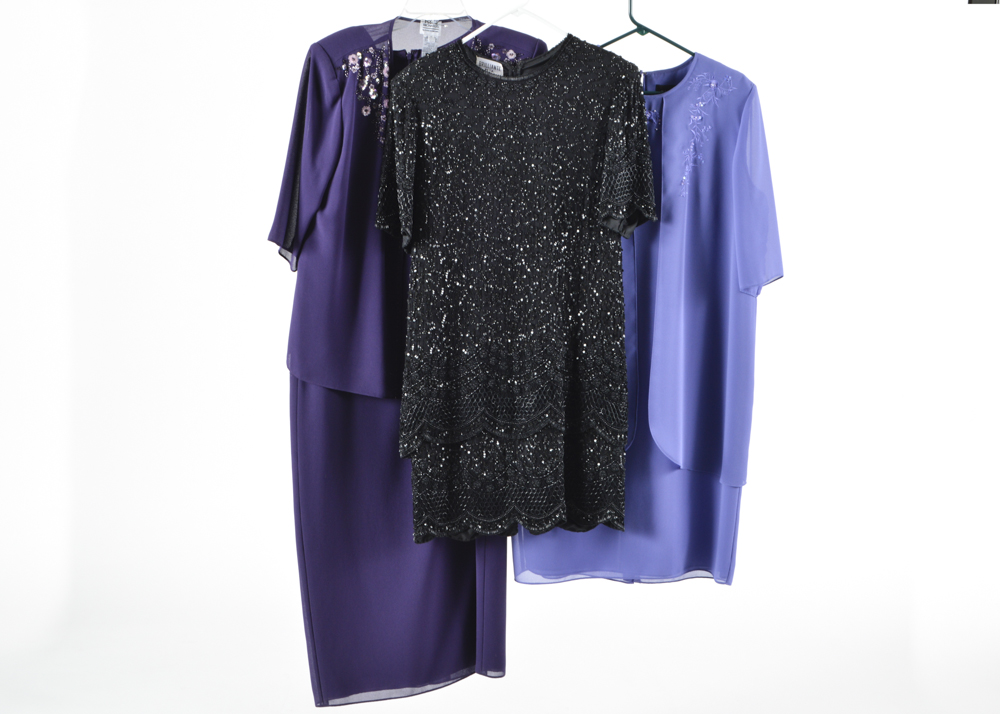 Three Women's Evening Dresses