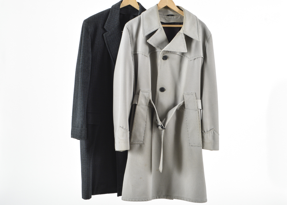 Pair of Vintage Burkhardt's Cincinnati Men's Overcoats