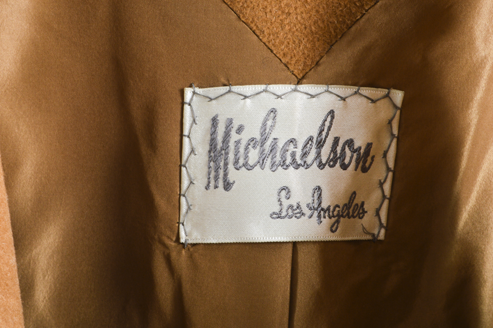 Vintage Michaelson Los Angeles Vicuna Ladies Coat