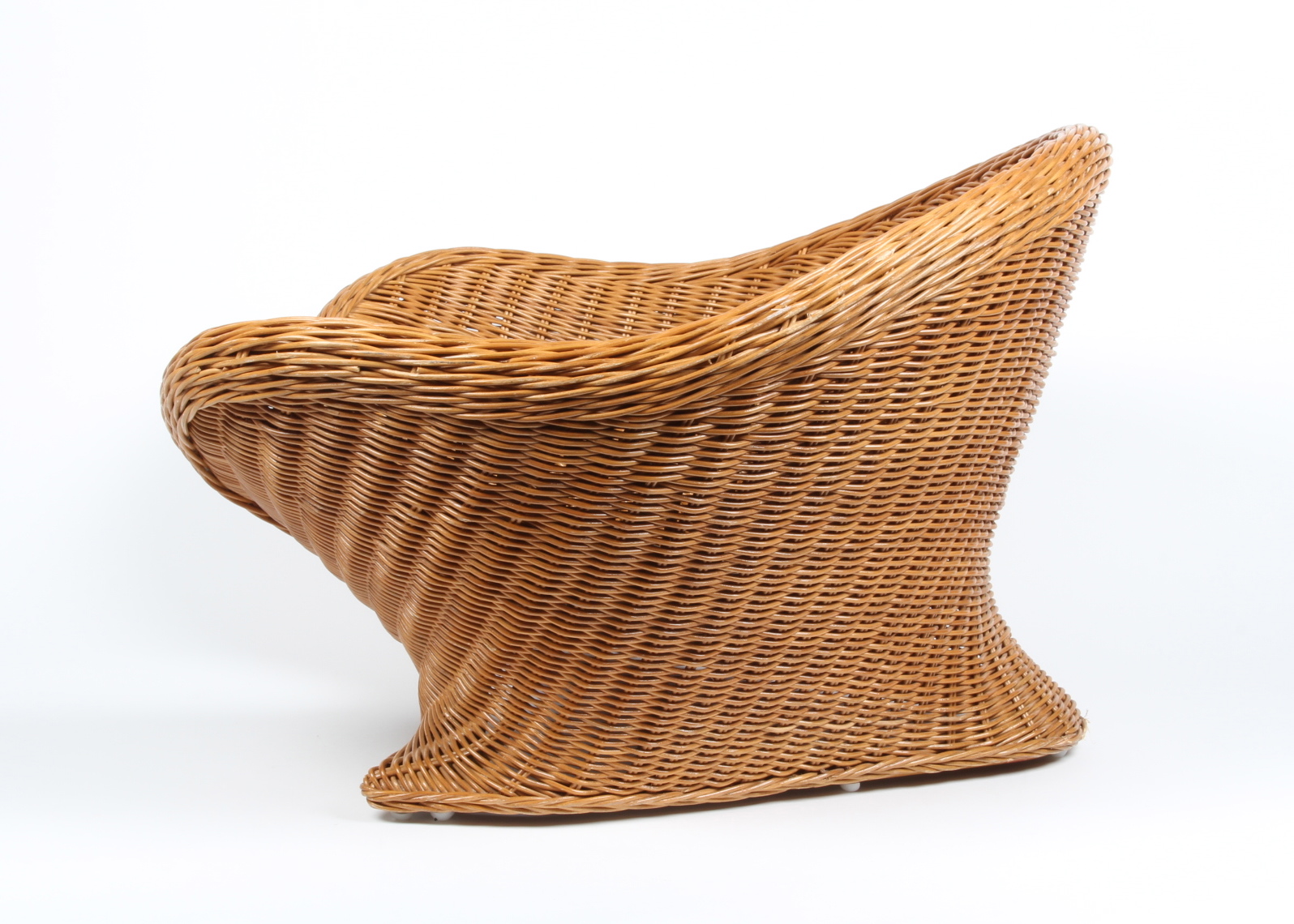 Wicker Meditation Chair and Yoga Deck