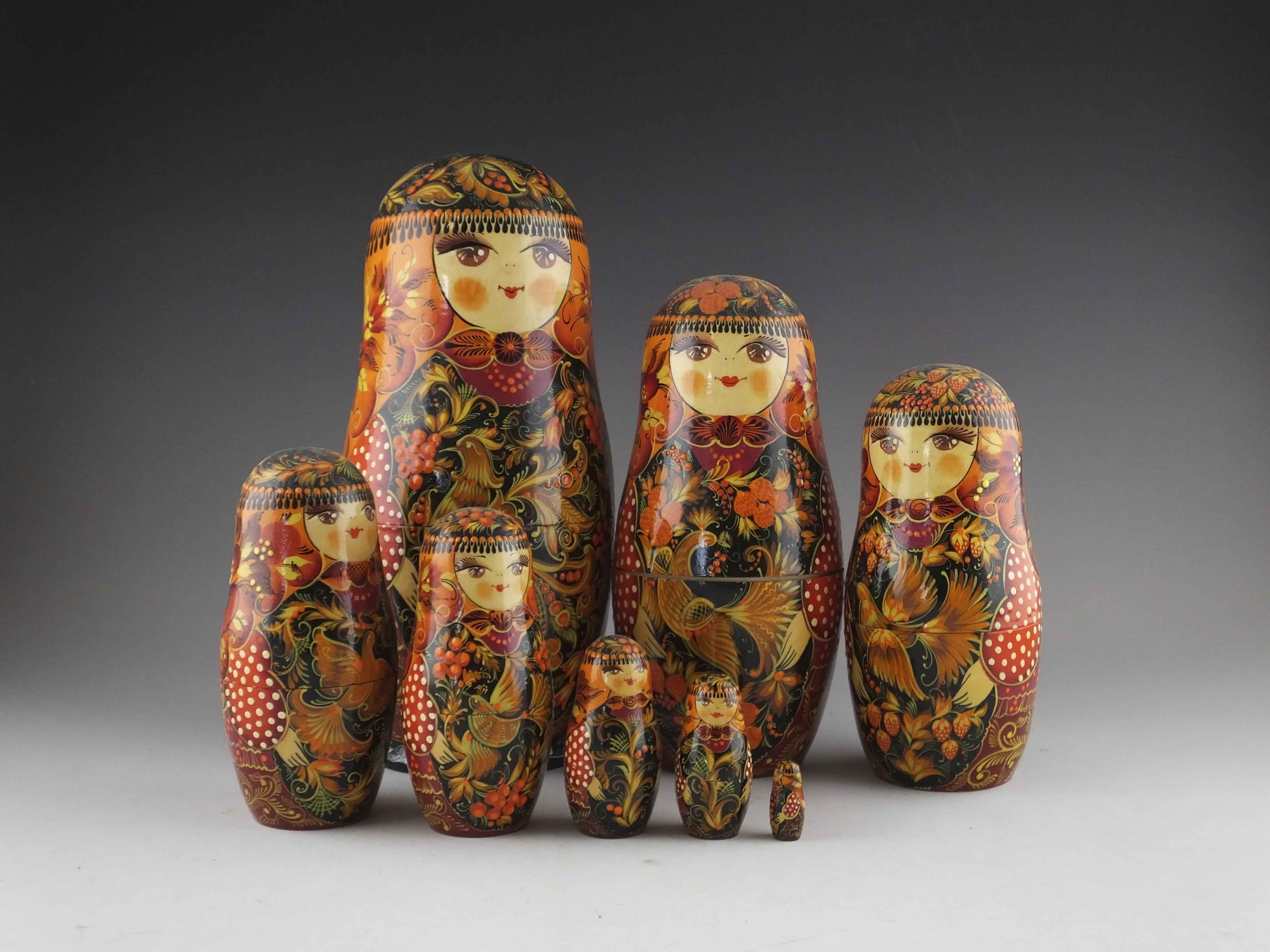 1991 Russian Matryoshka Nesting Doll