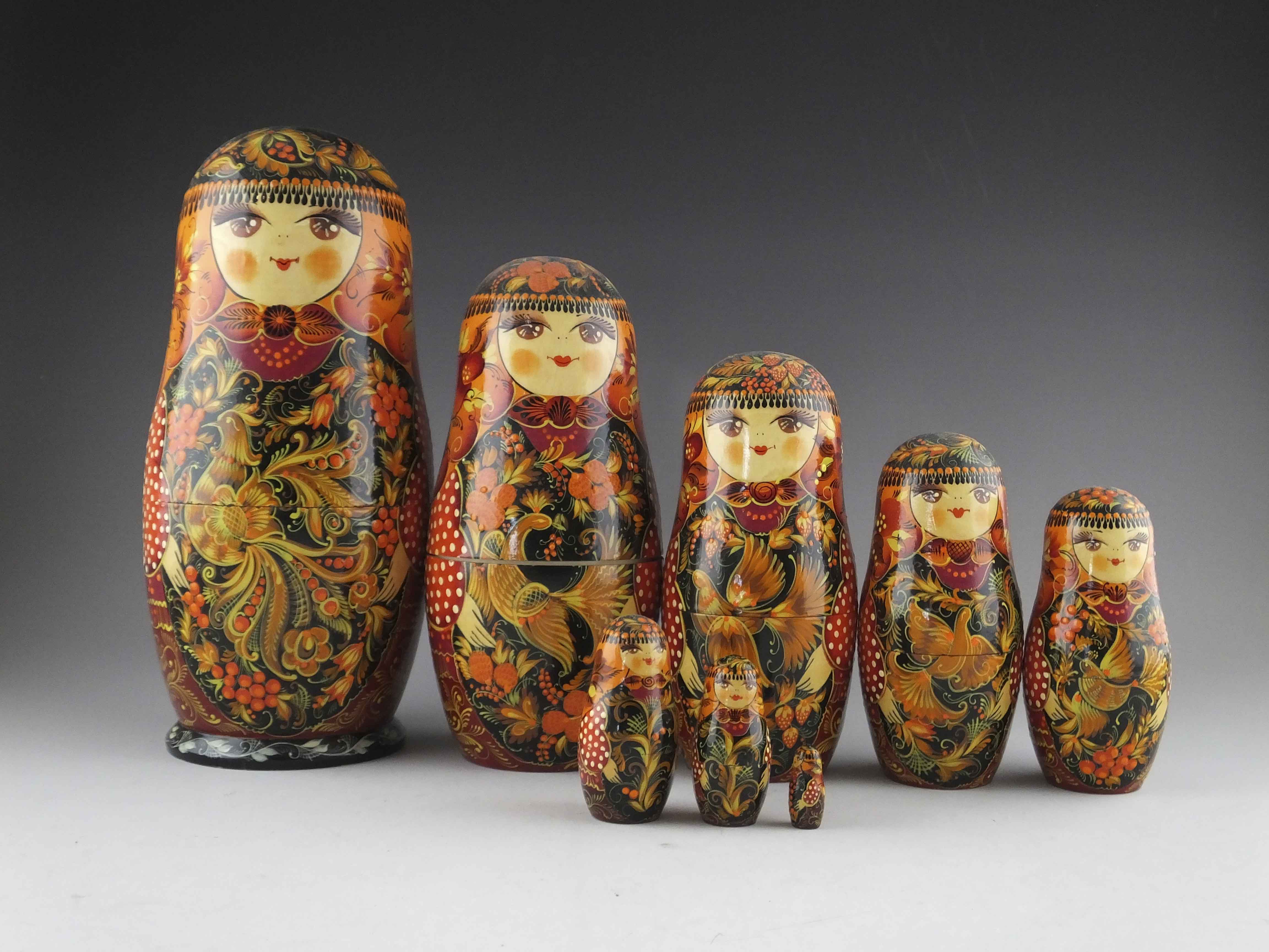 1991 Russian Matryoshka Nesting Doll
