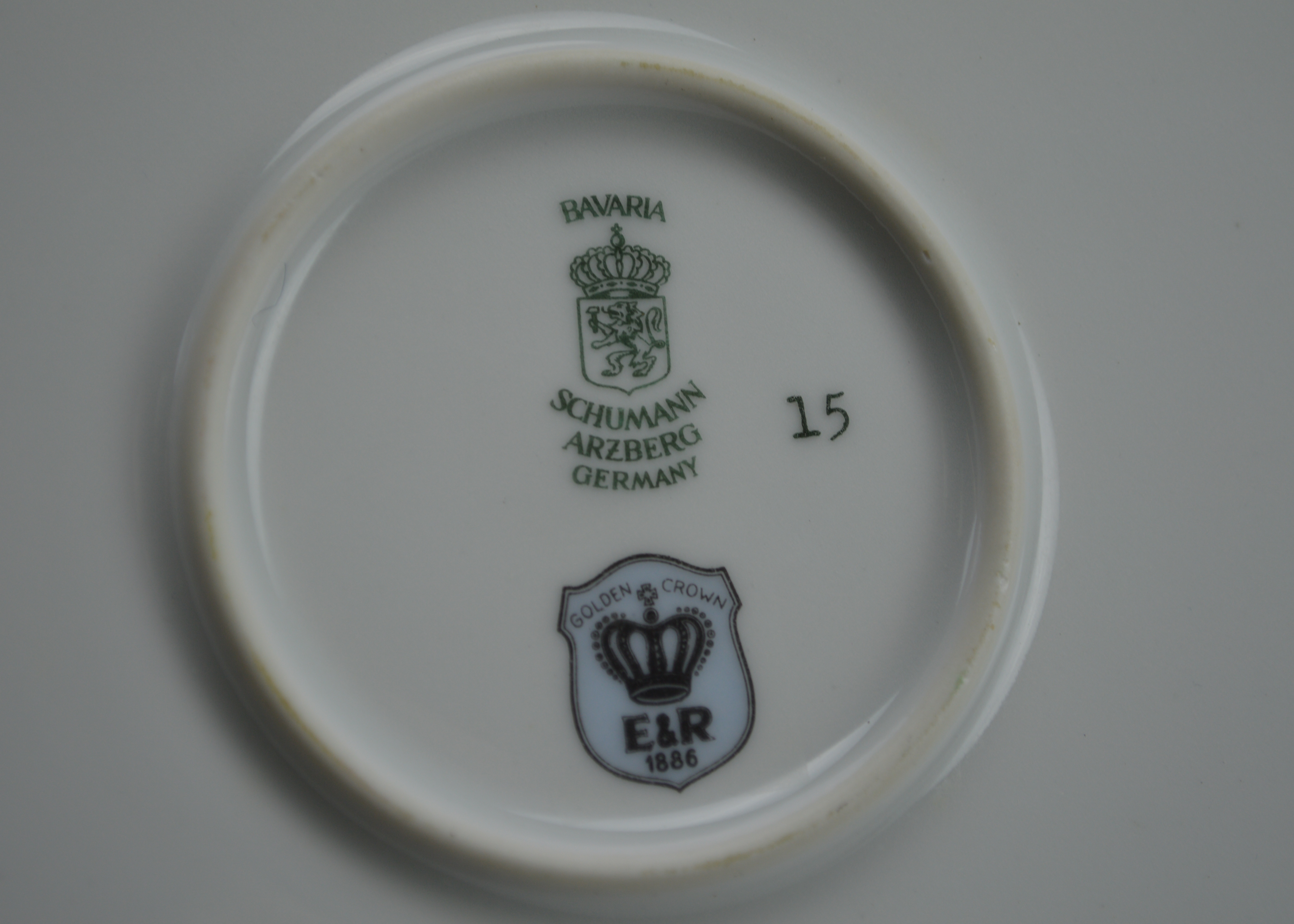 Vintage Schumann Arzberg Bavarian Porcelain Plate