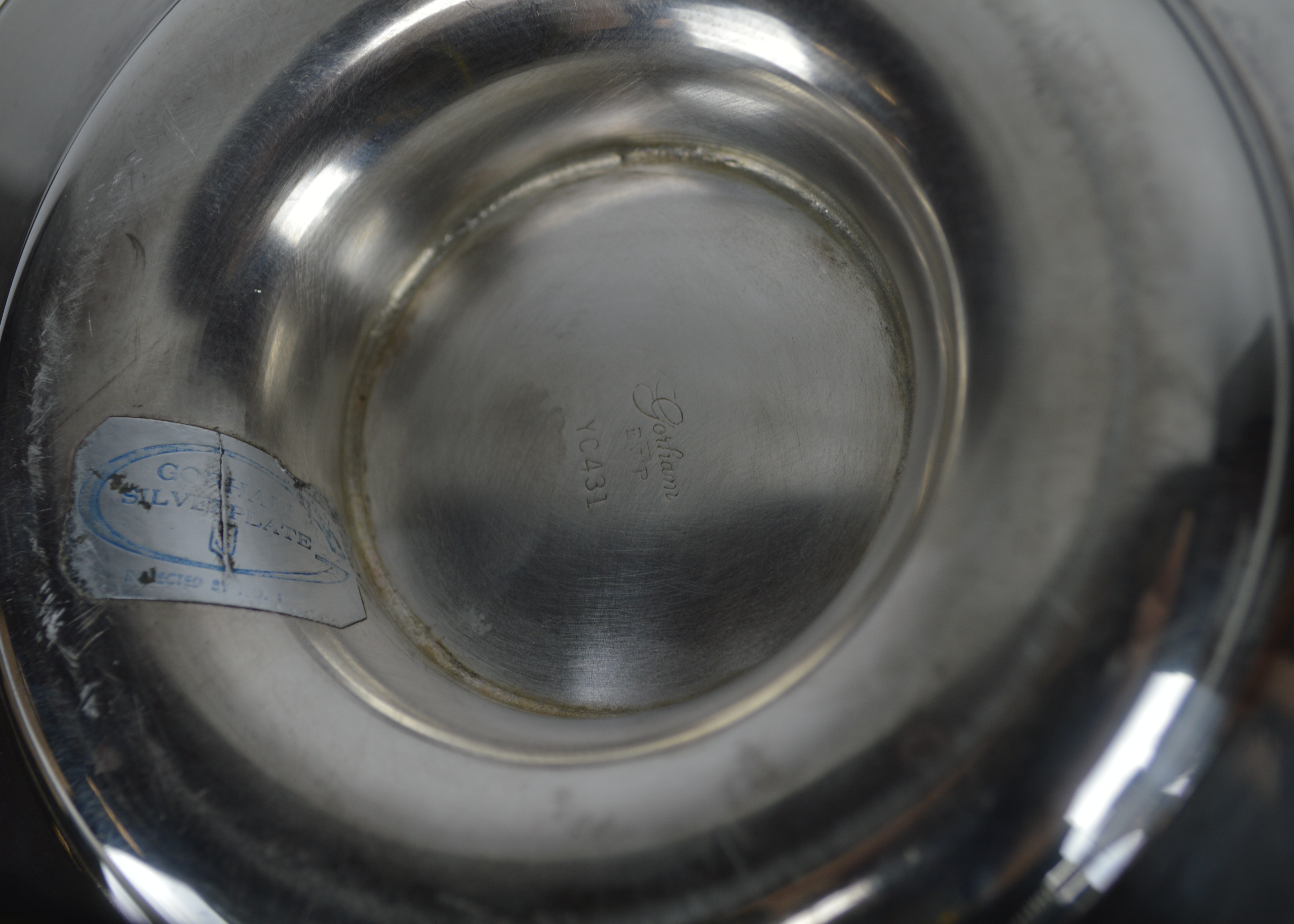 Silver Plate Bowls and Vintage Chafing Dish