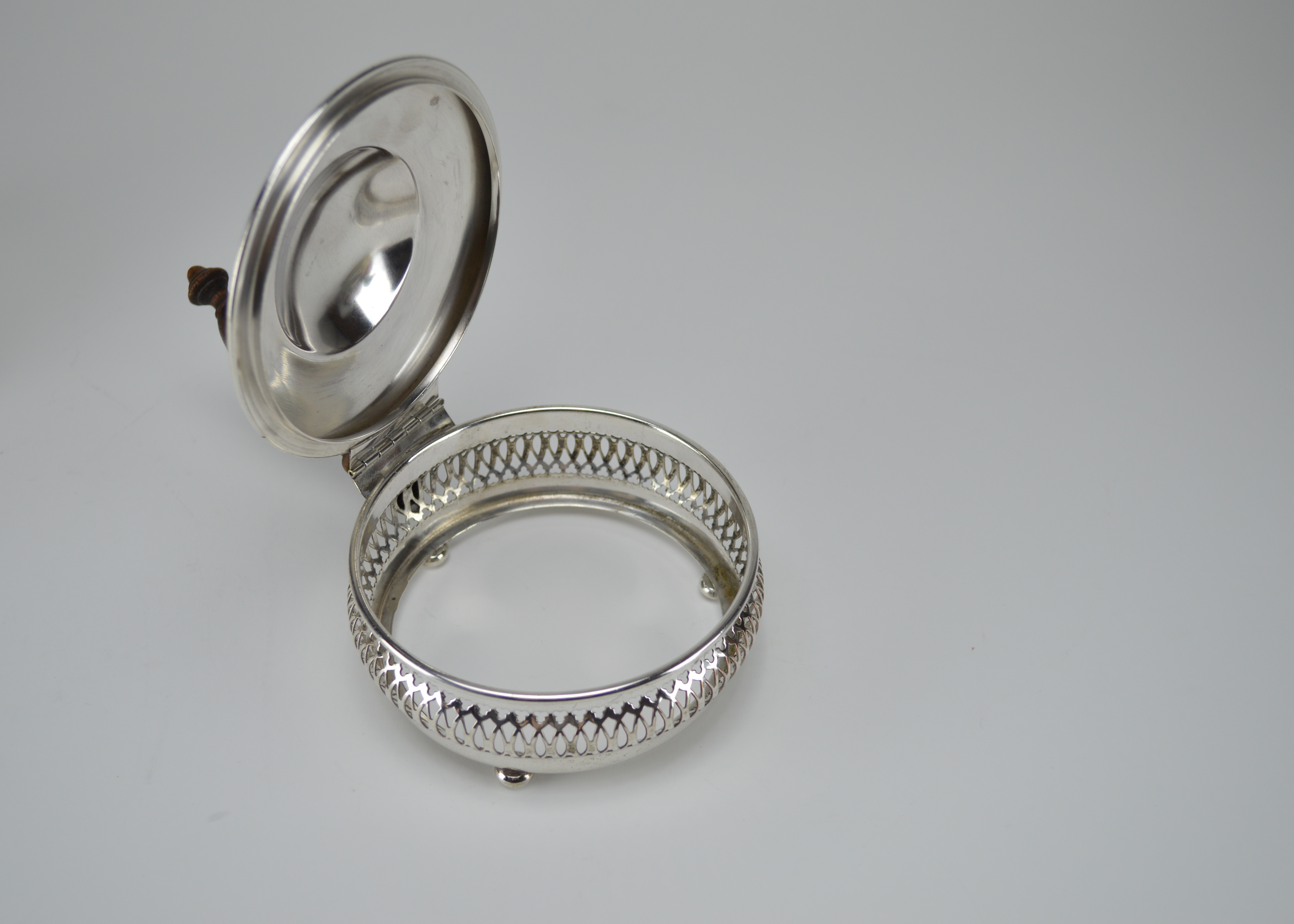 Silver Plate Bowls and Vintage Chafing Dish