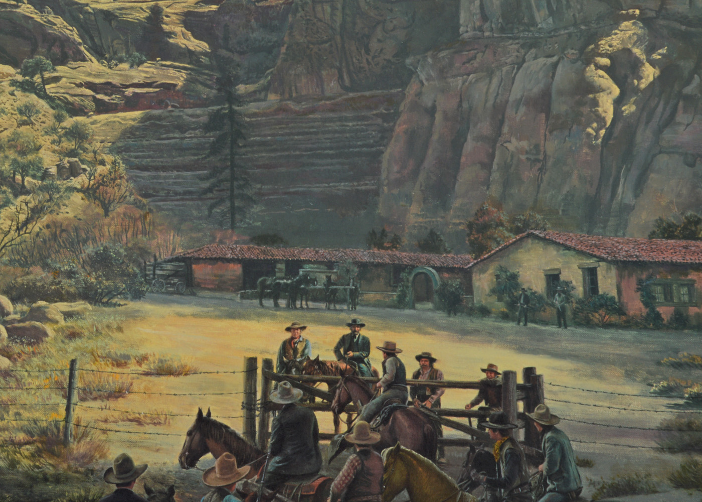 Pair of Mort Kunstler Signed Limited Edition Prints