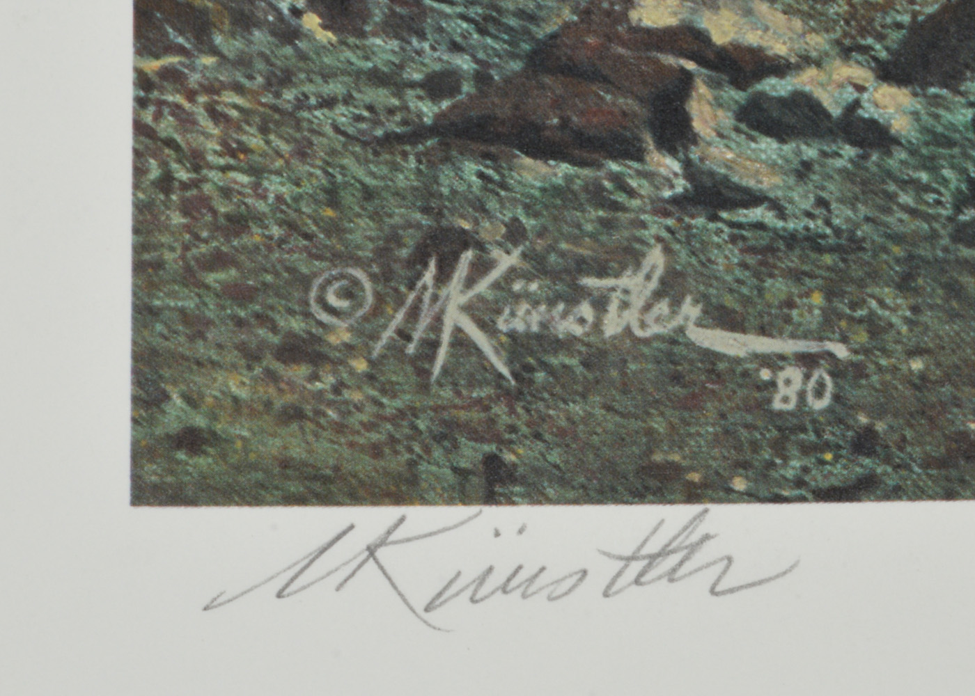 Pair of Mort Kunstler Signed Limited Edition Prints