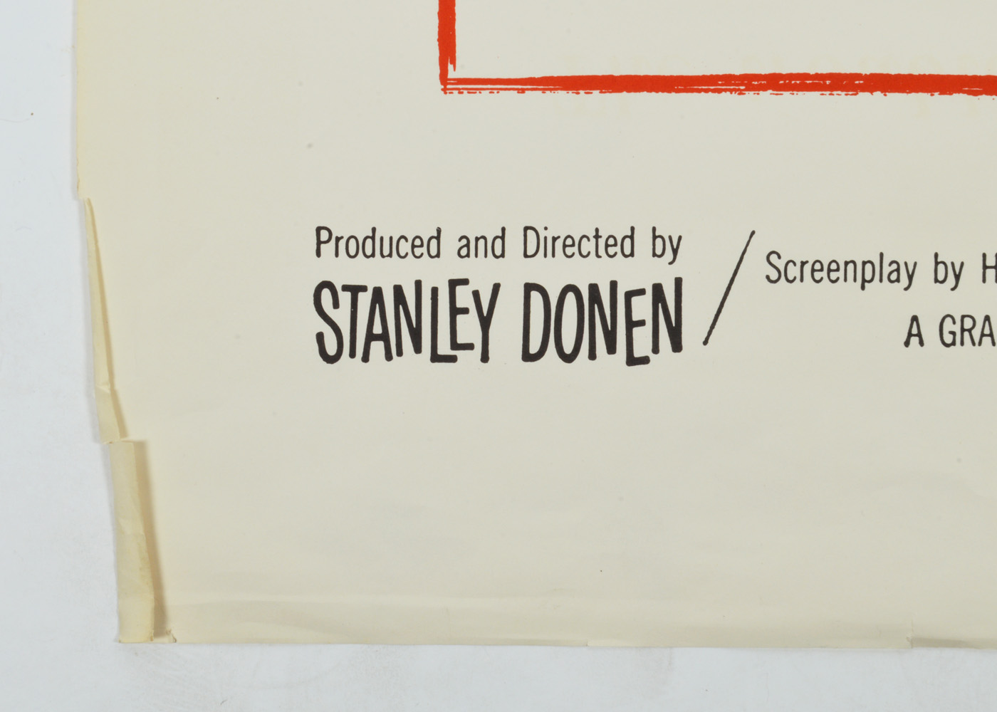 1960 The Grass Is Greener One Sheet Movie Poster