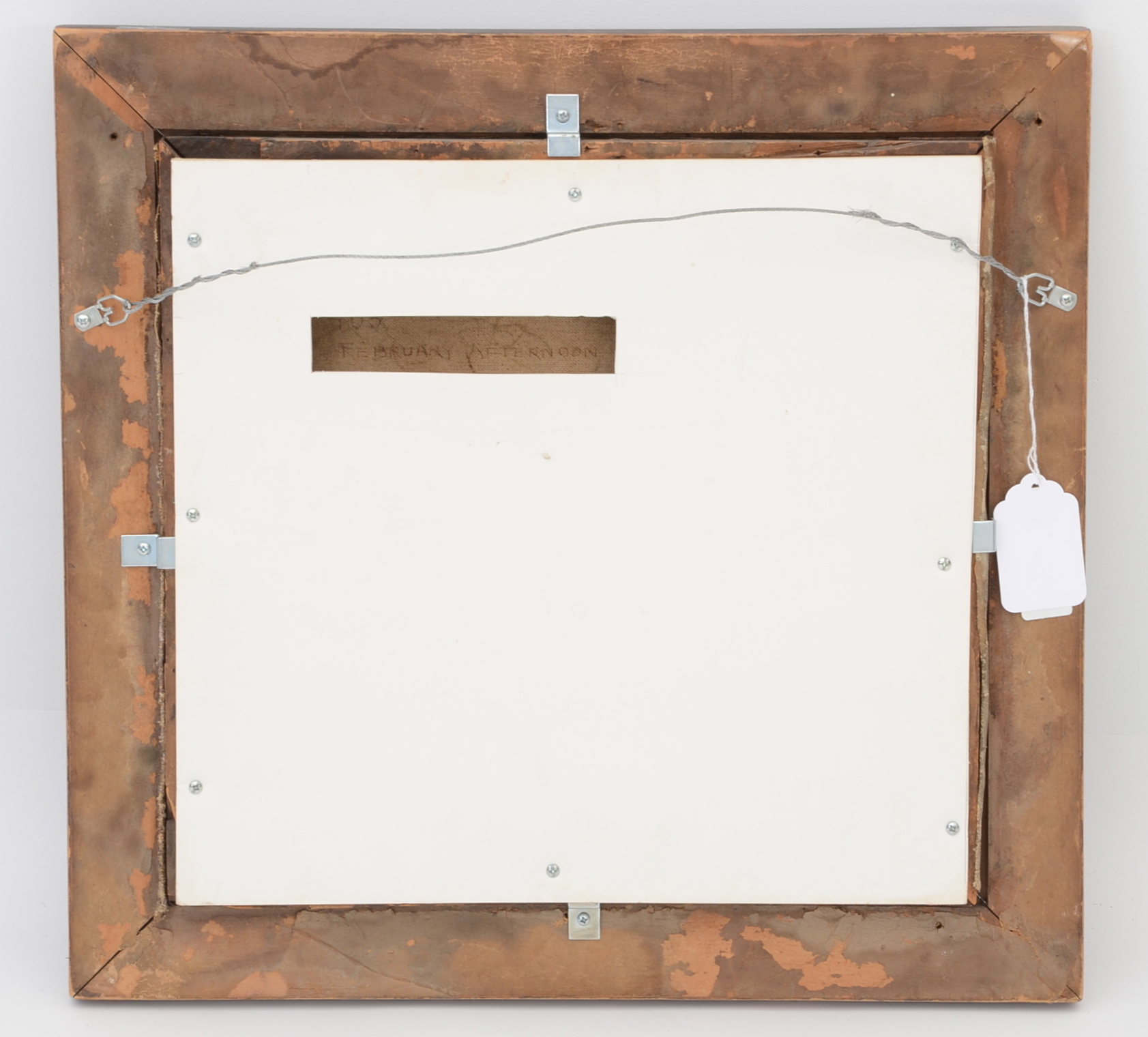 Oil on Canvas Winter Landscape