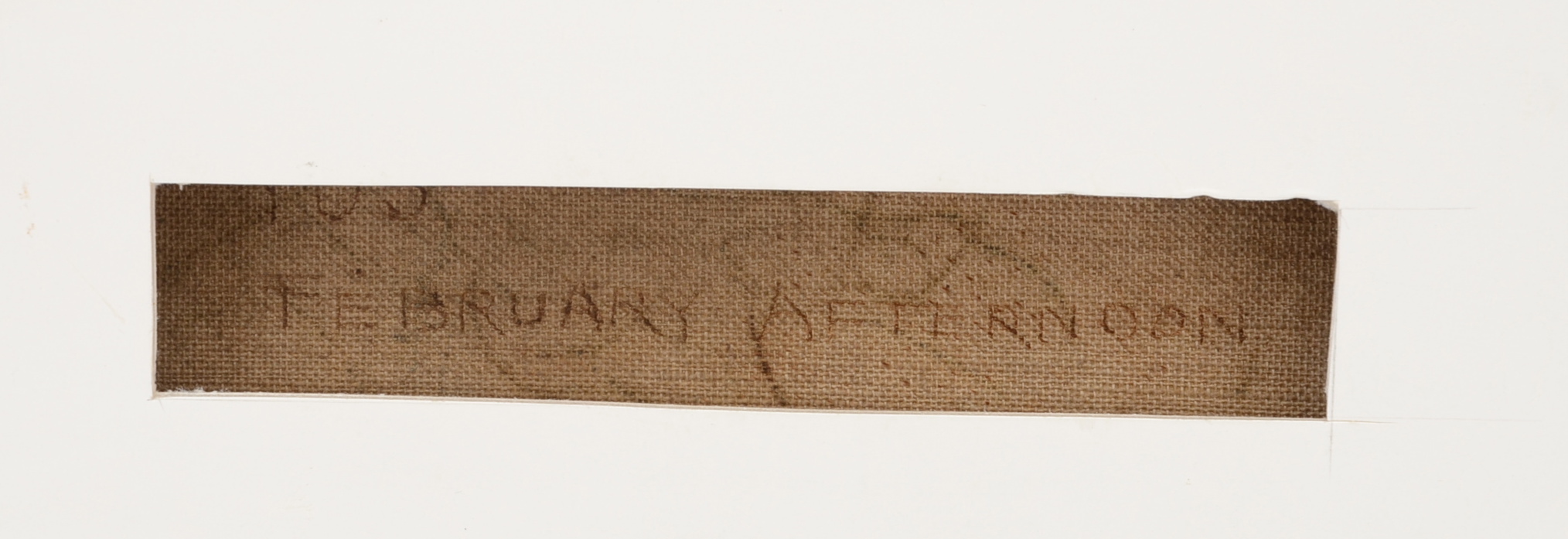 Oil on Canvas Winter Landscape