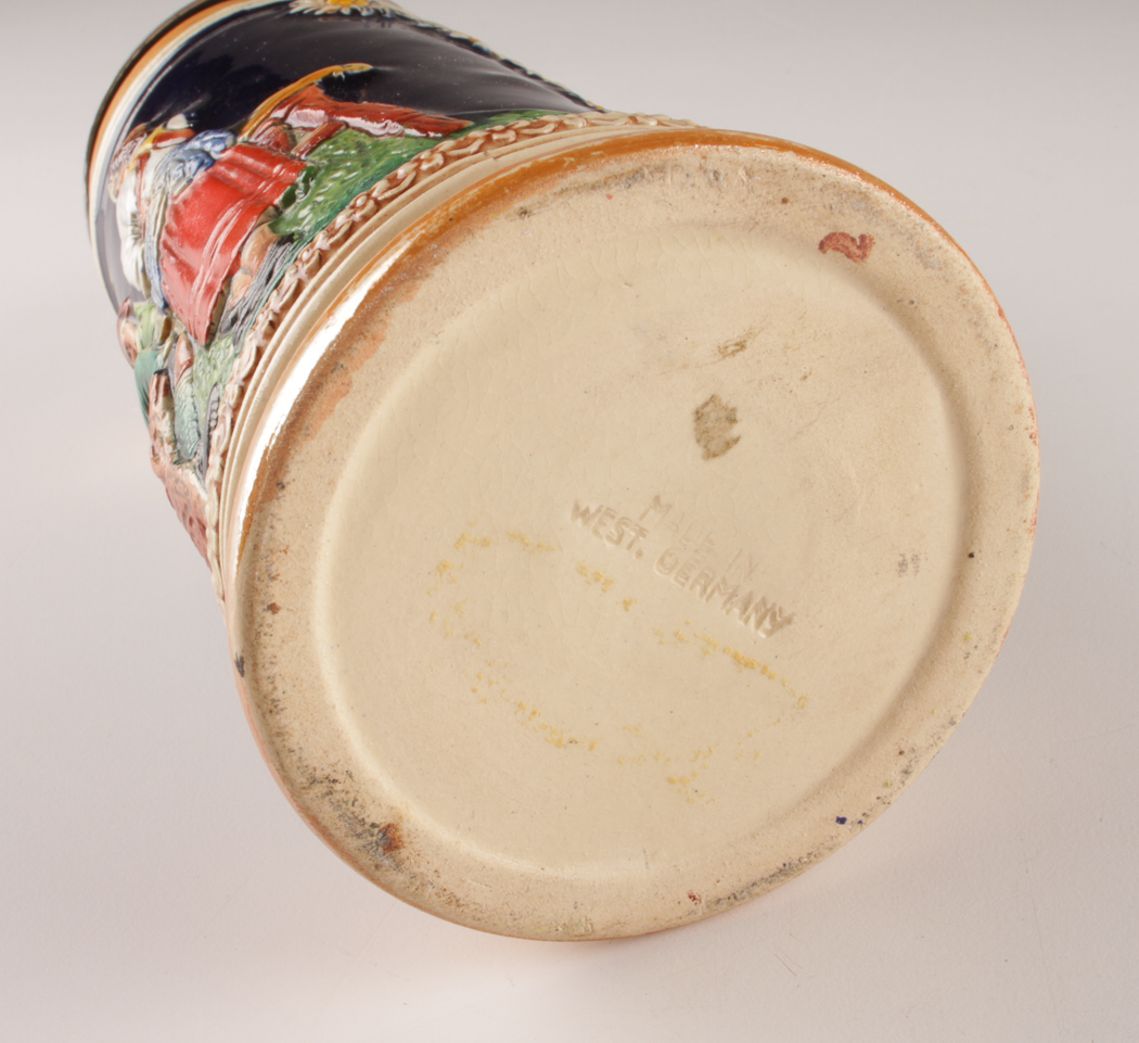 Trio Of German Steins