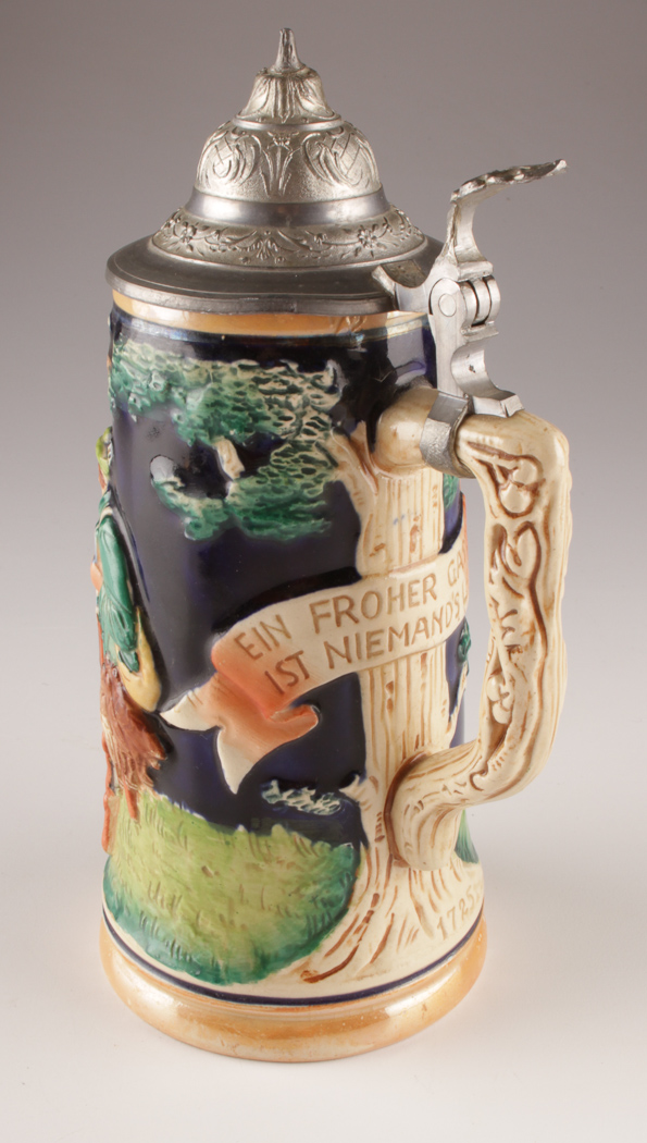 Trio Of German Steins