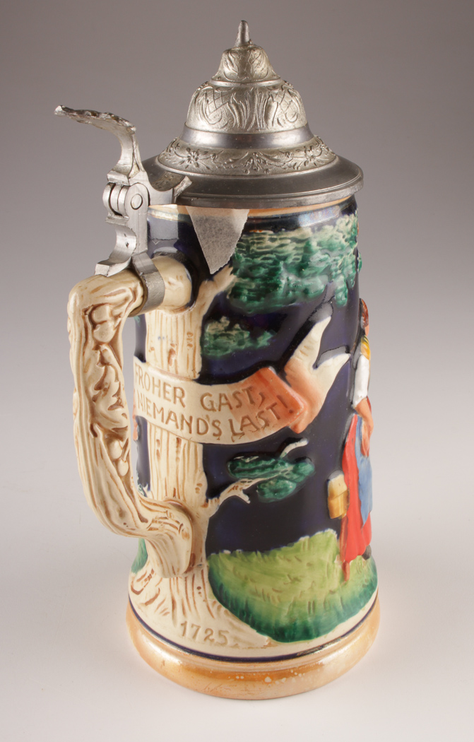 Trio Of German Steins