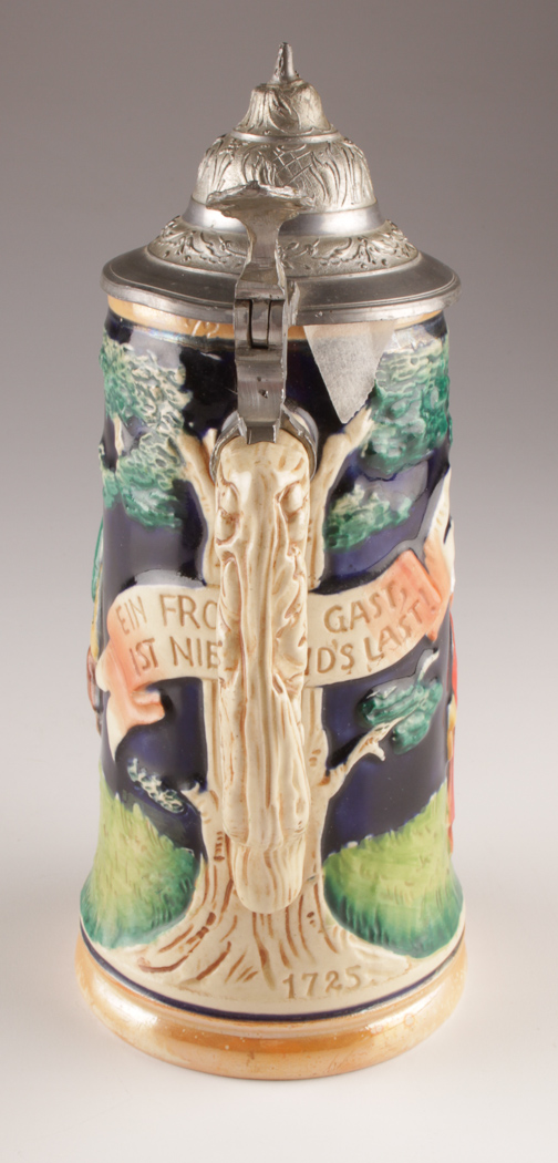 Trio Of German Steins