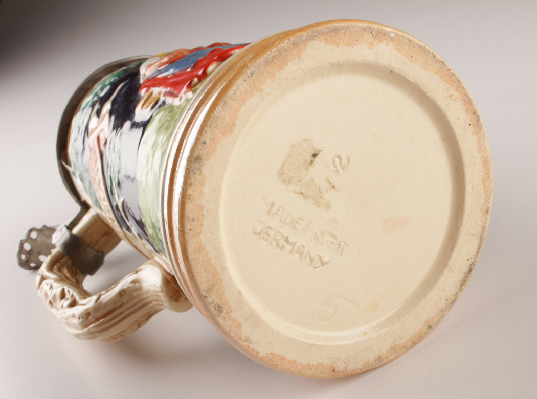 Trio Of German Steins