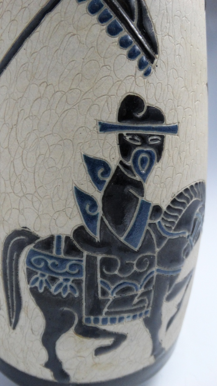 Dona Vietnam Mid-Century Pottery Vase