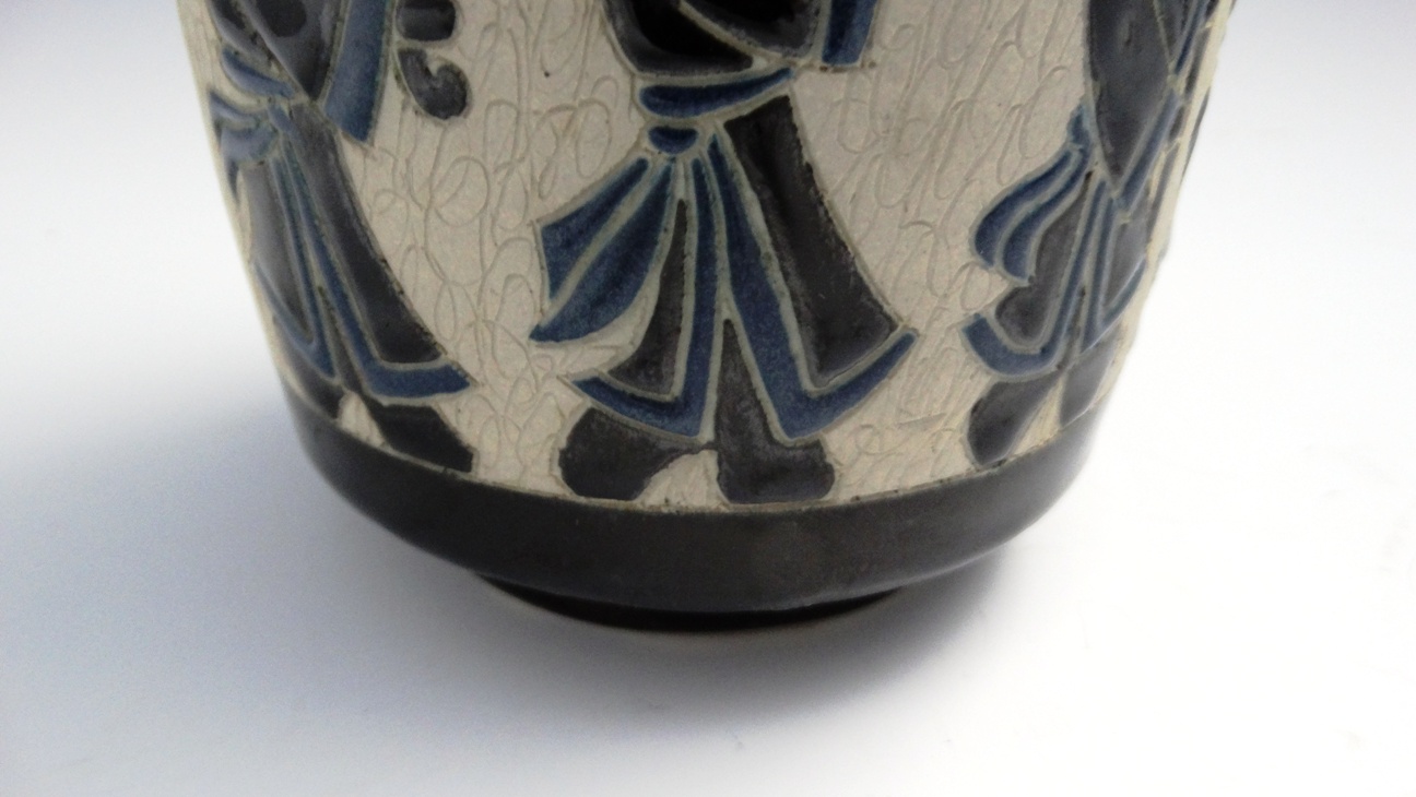 Dona Vietnam Mid-Century Pottery Vase
