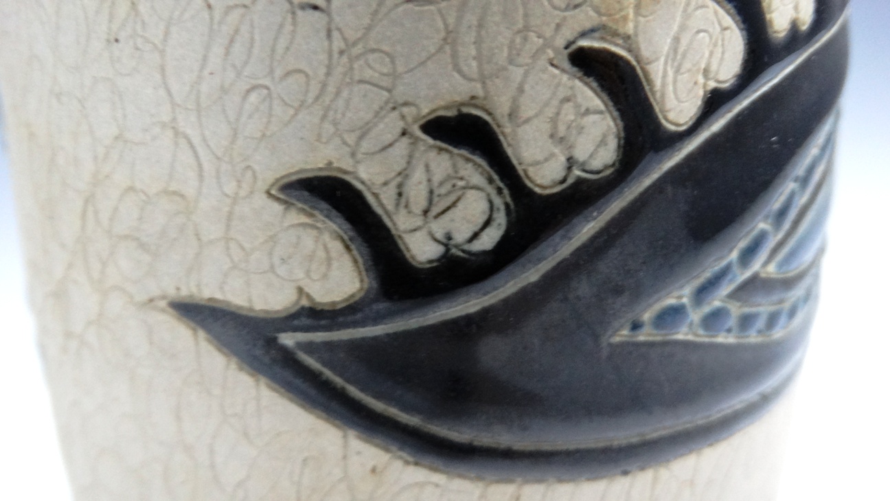 Dona Vietnam Mid-Century Pottery Vase