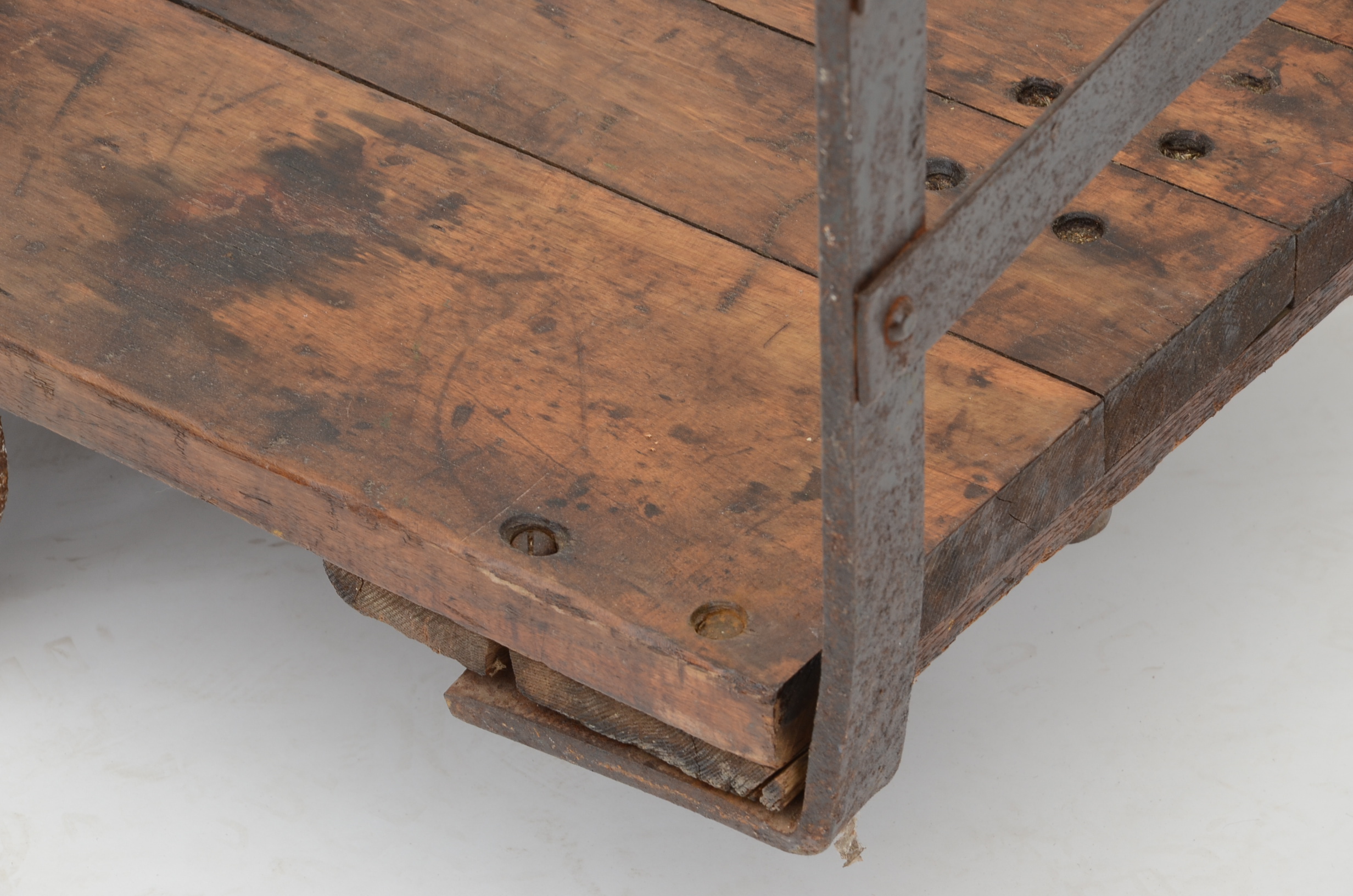 Antique Industrial Warehouse Cart