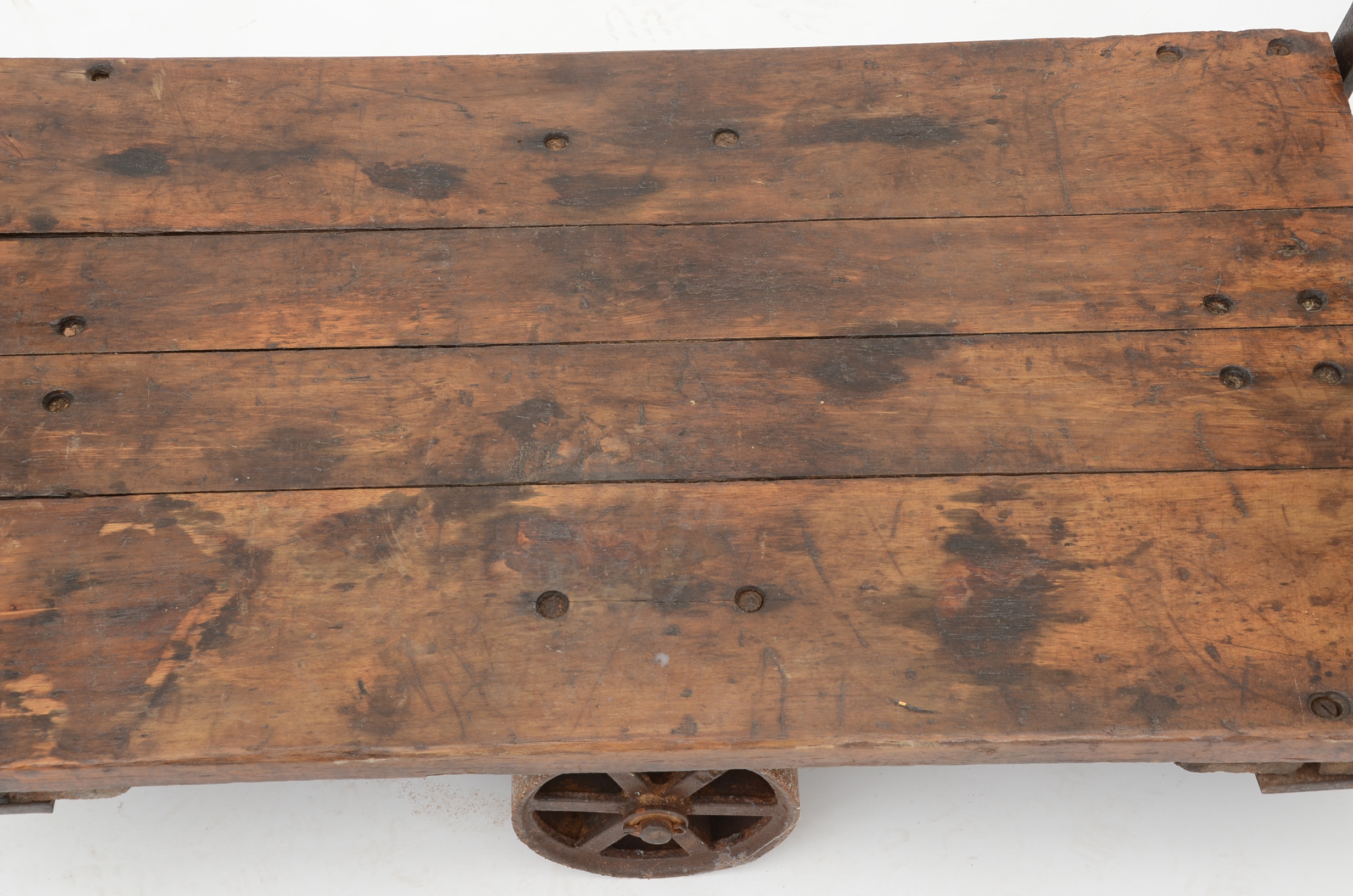 Antique Industrial Warehouse Cart