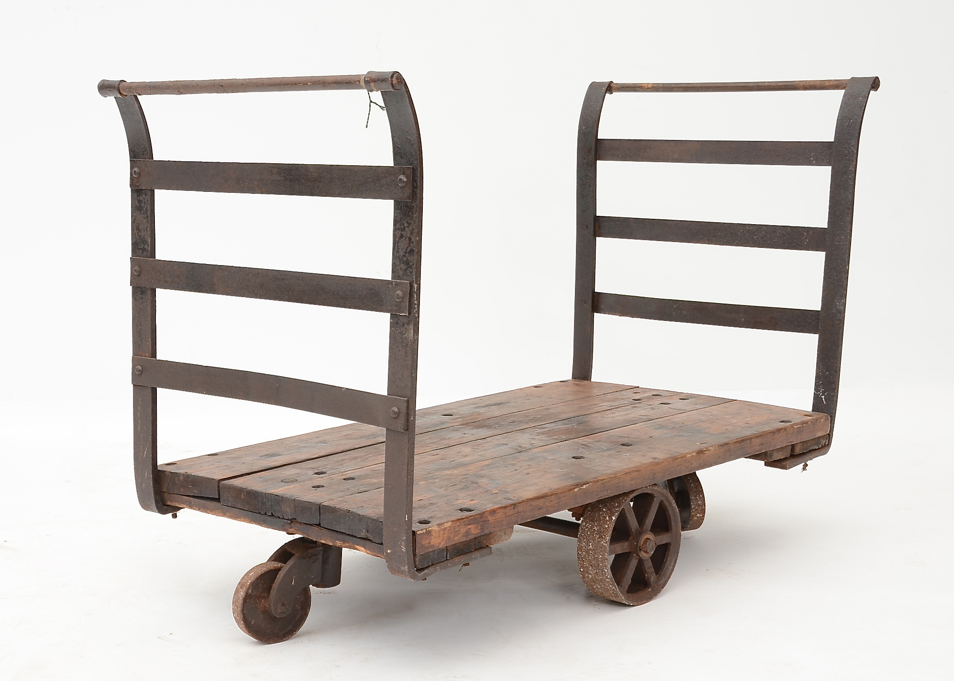Antique Industrial Warehouse Cart