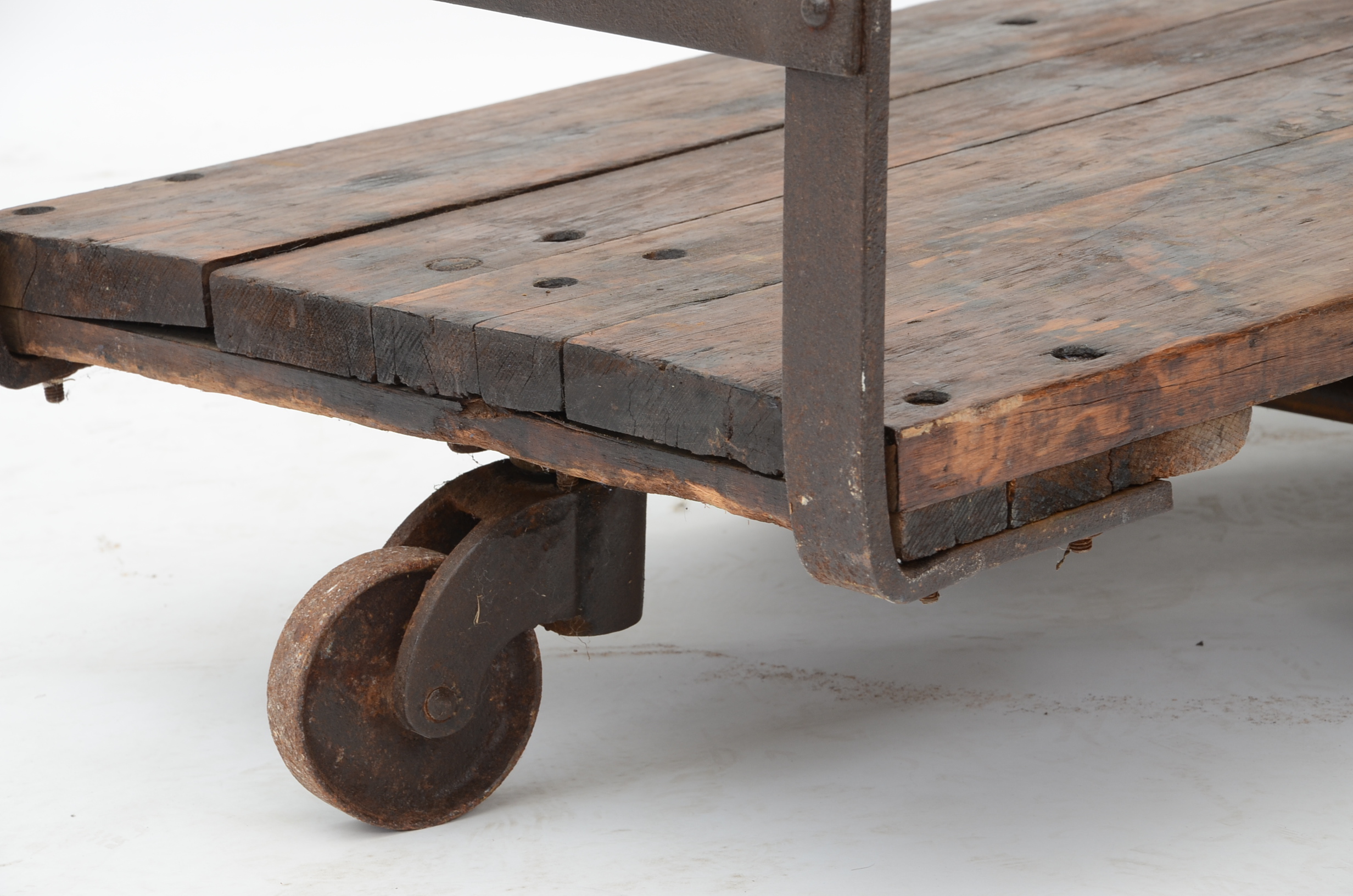 Antique Industrial Warehouse Cart