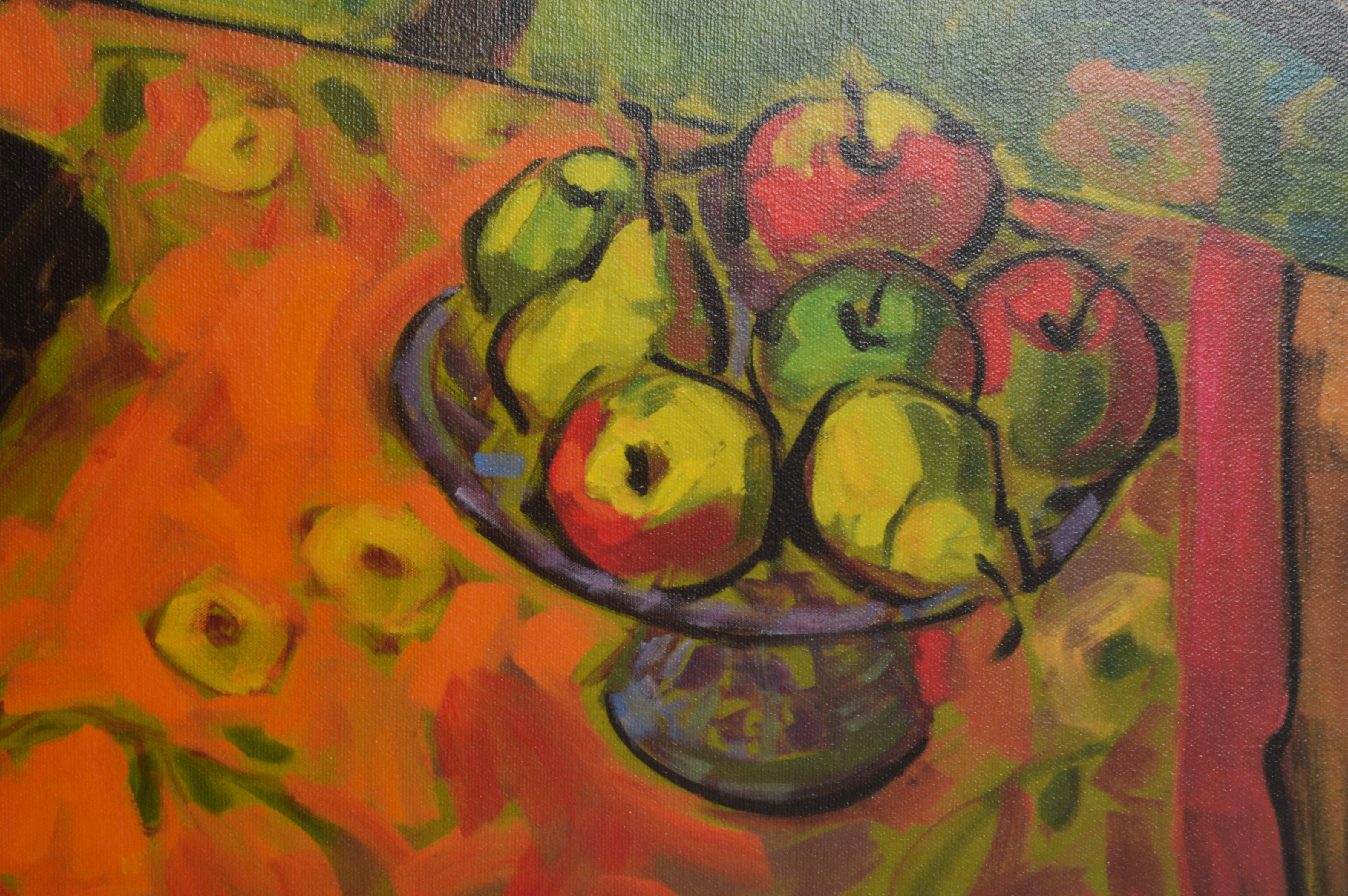 Canvas Transfer of Painting by Jae Dougall