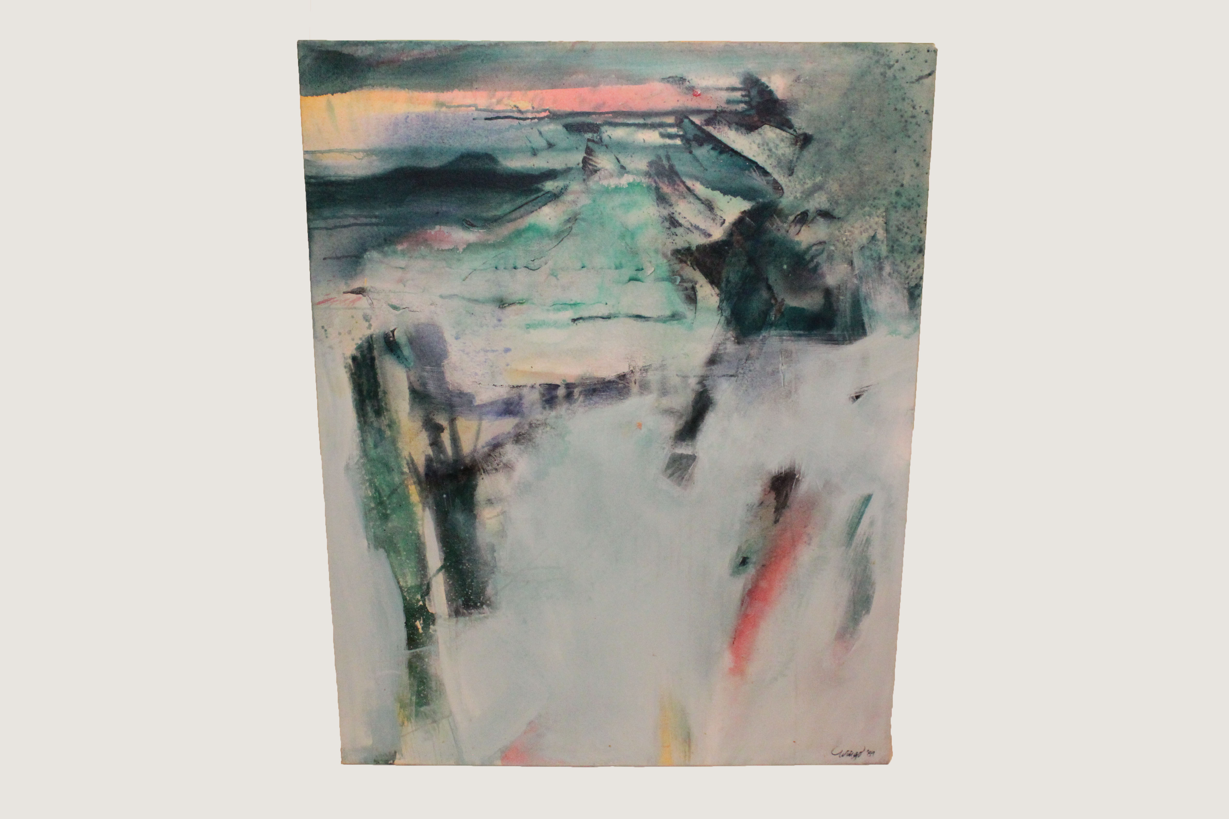 Abstract Oil Painting by Tennessee Artist Debbie Wingo