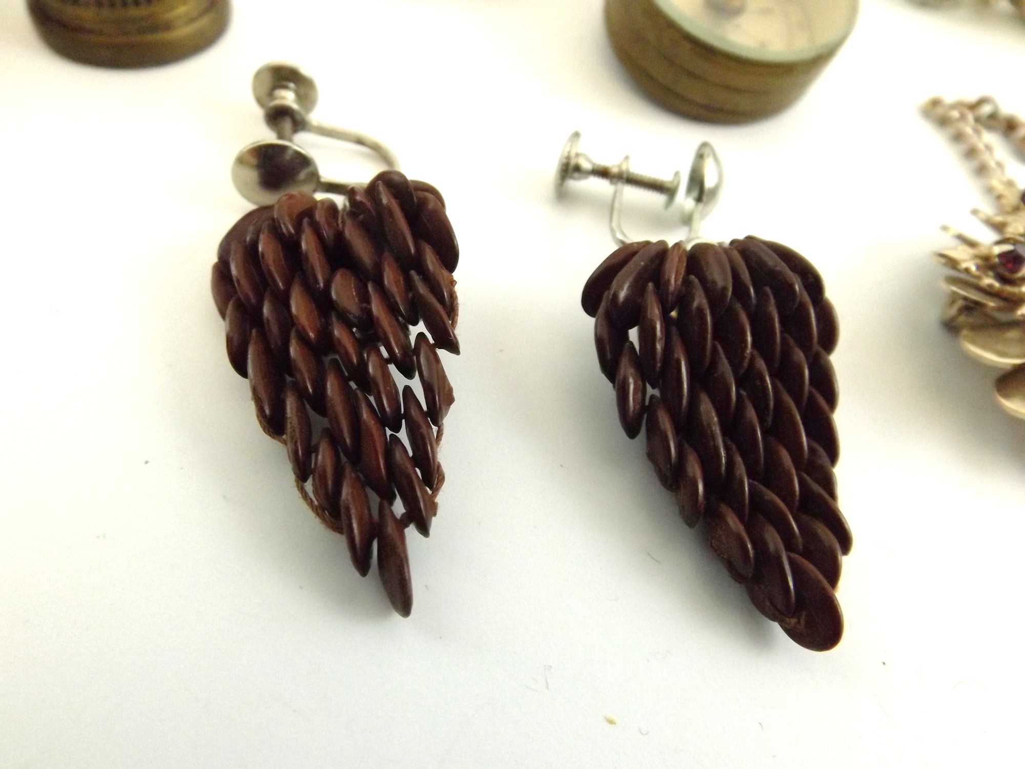 Bohemian  Jewelry Group, Austrian Thimble, German Compass