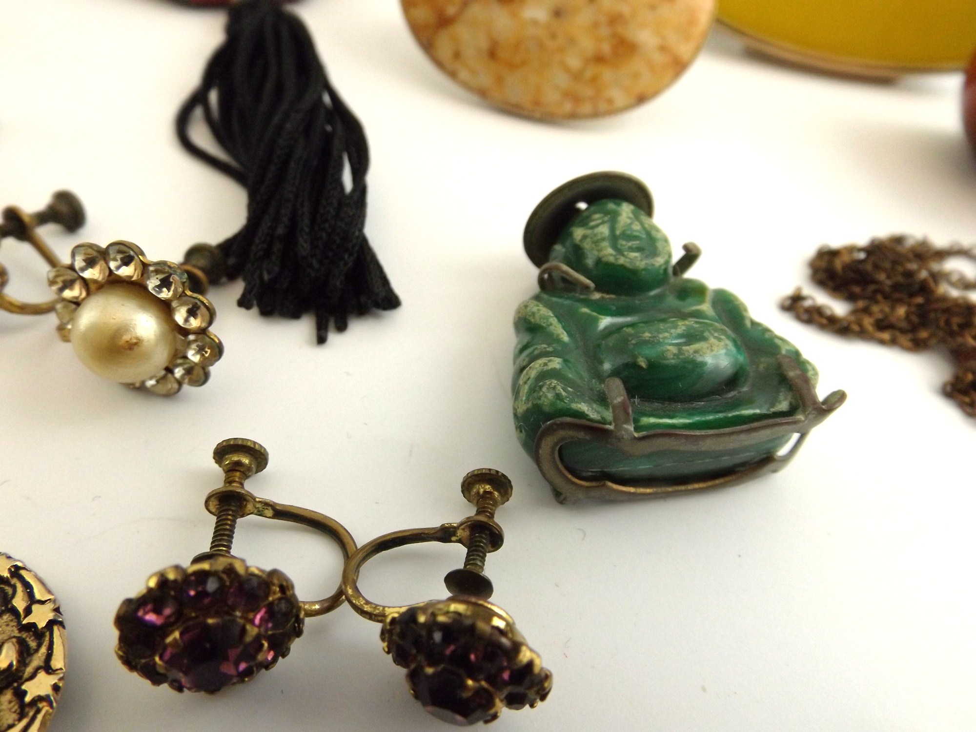 Bohemian  Jewelry Group, Austrian Thimble, German Compass