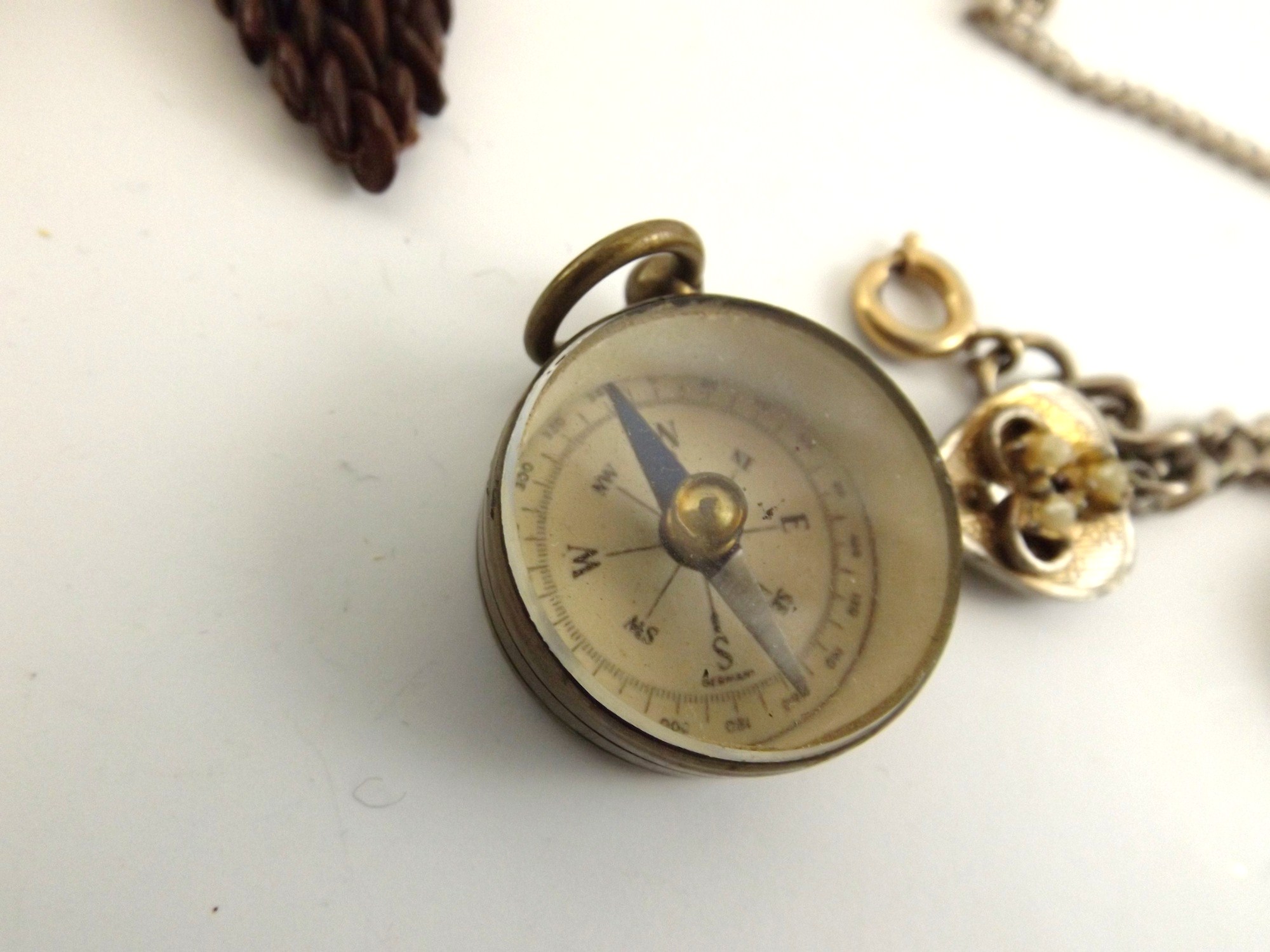 Bohemian  Jewelry Group, Austrian Thimble, German Compass