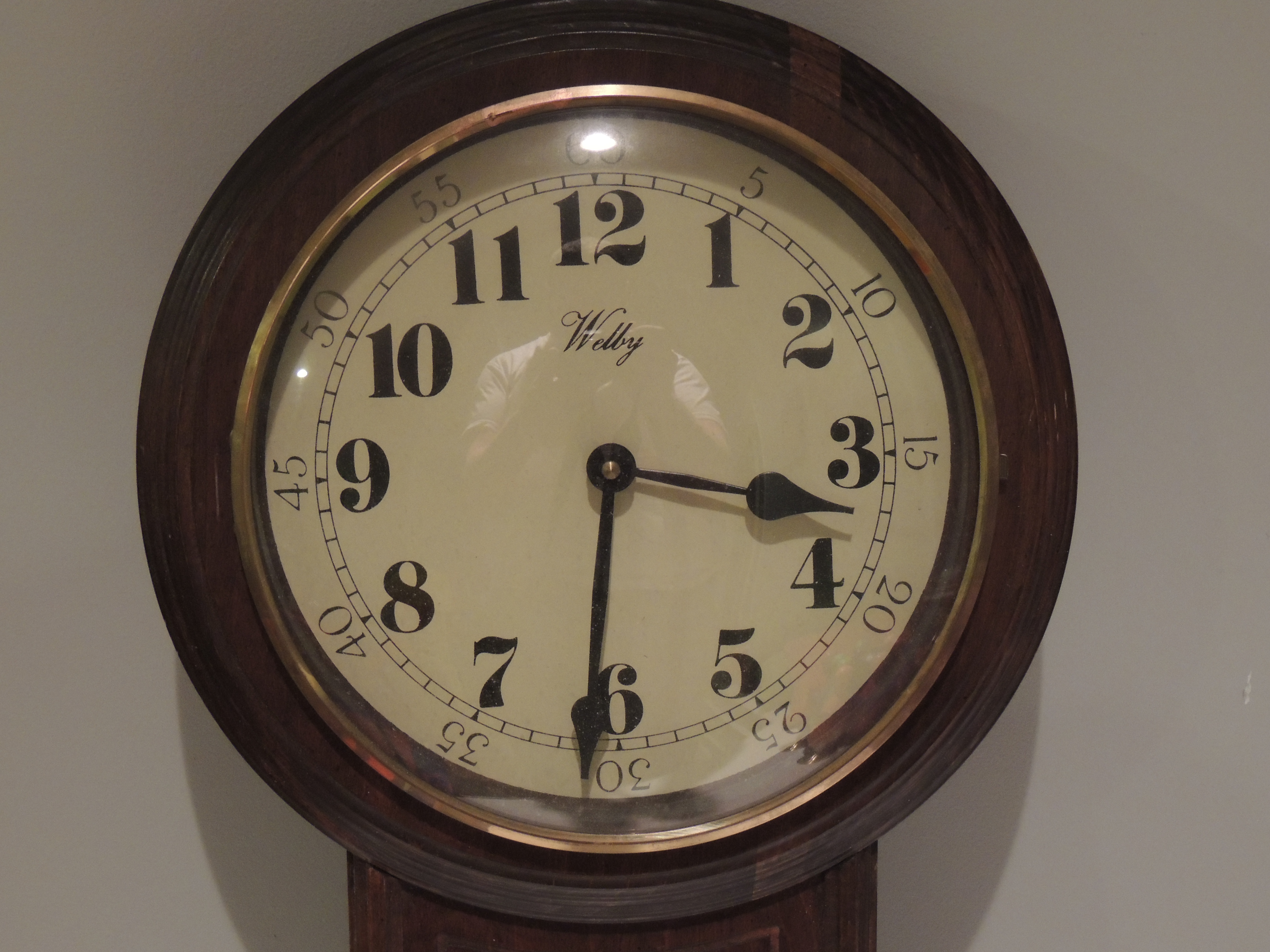 Oak Welby Regulator Wall Clock