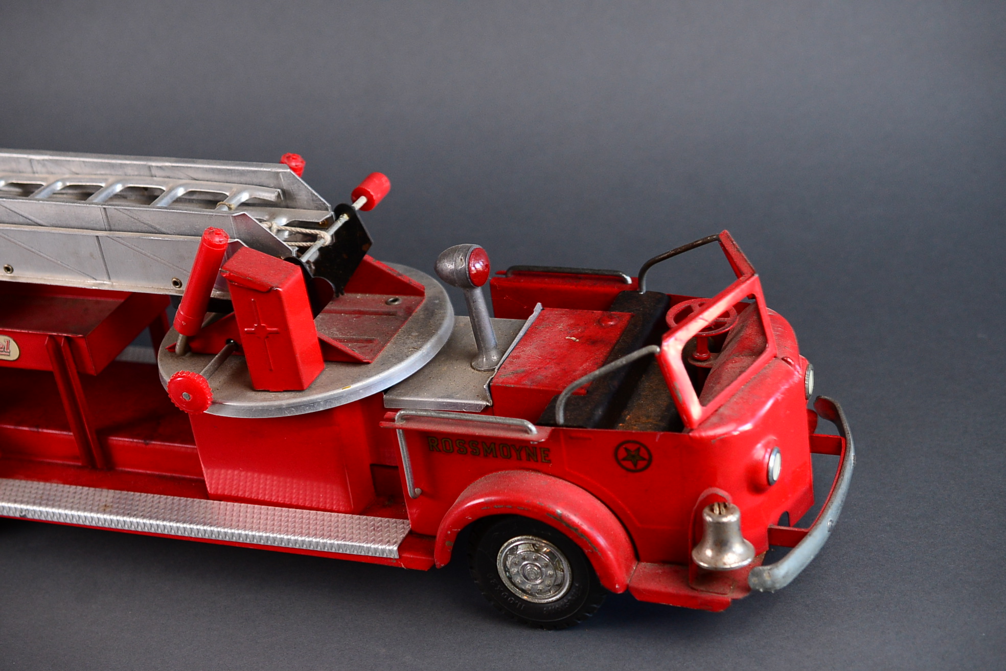 Vintage Doepke Mobile Toys Metal Fire Truck