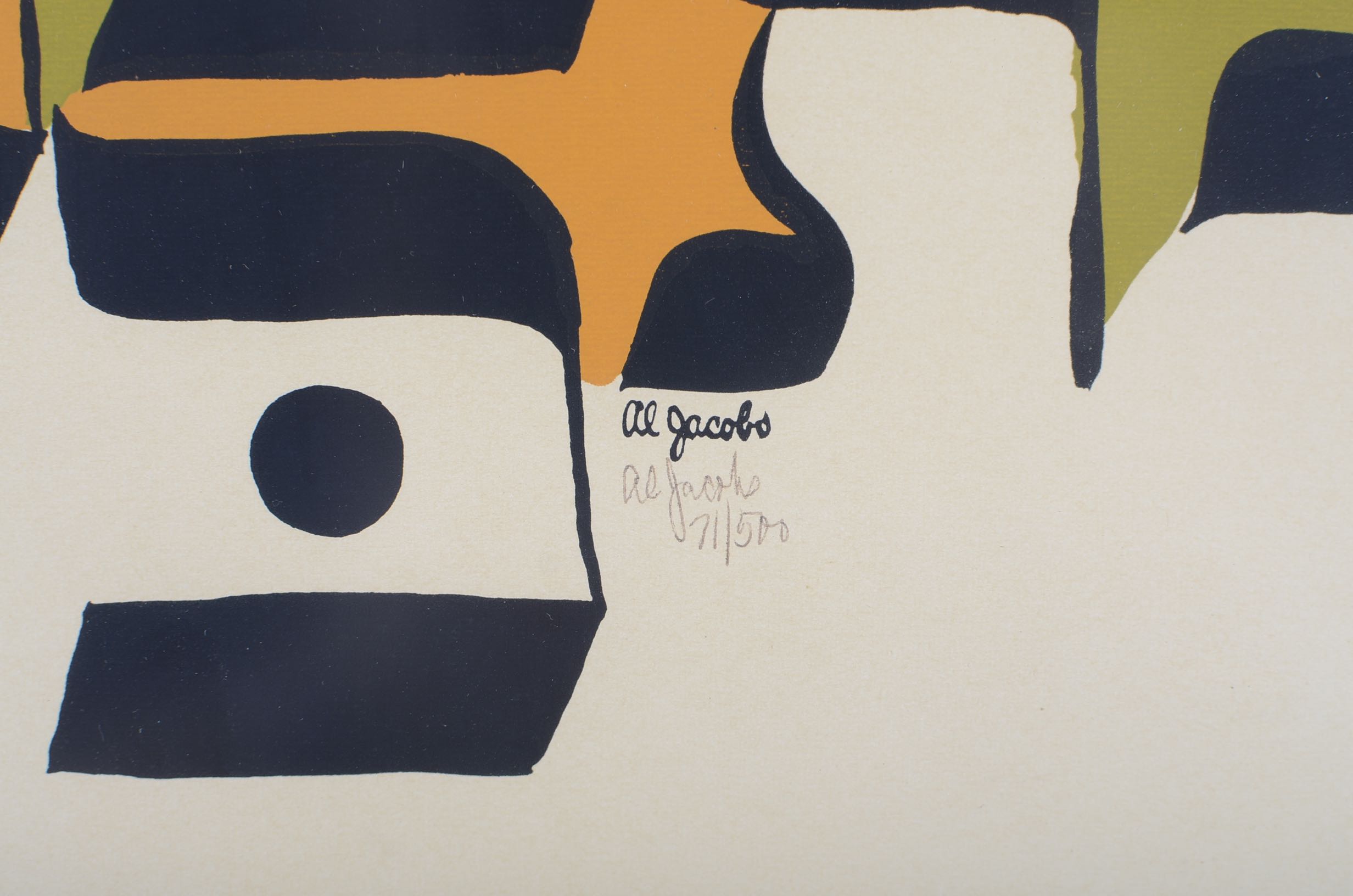 Framed Signed and Numbered Print By Al Jacobs