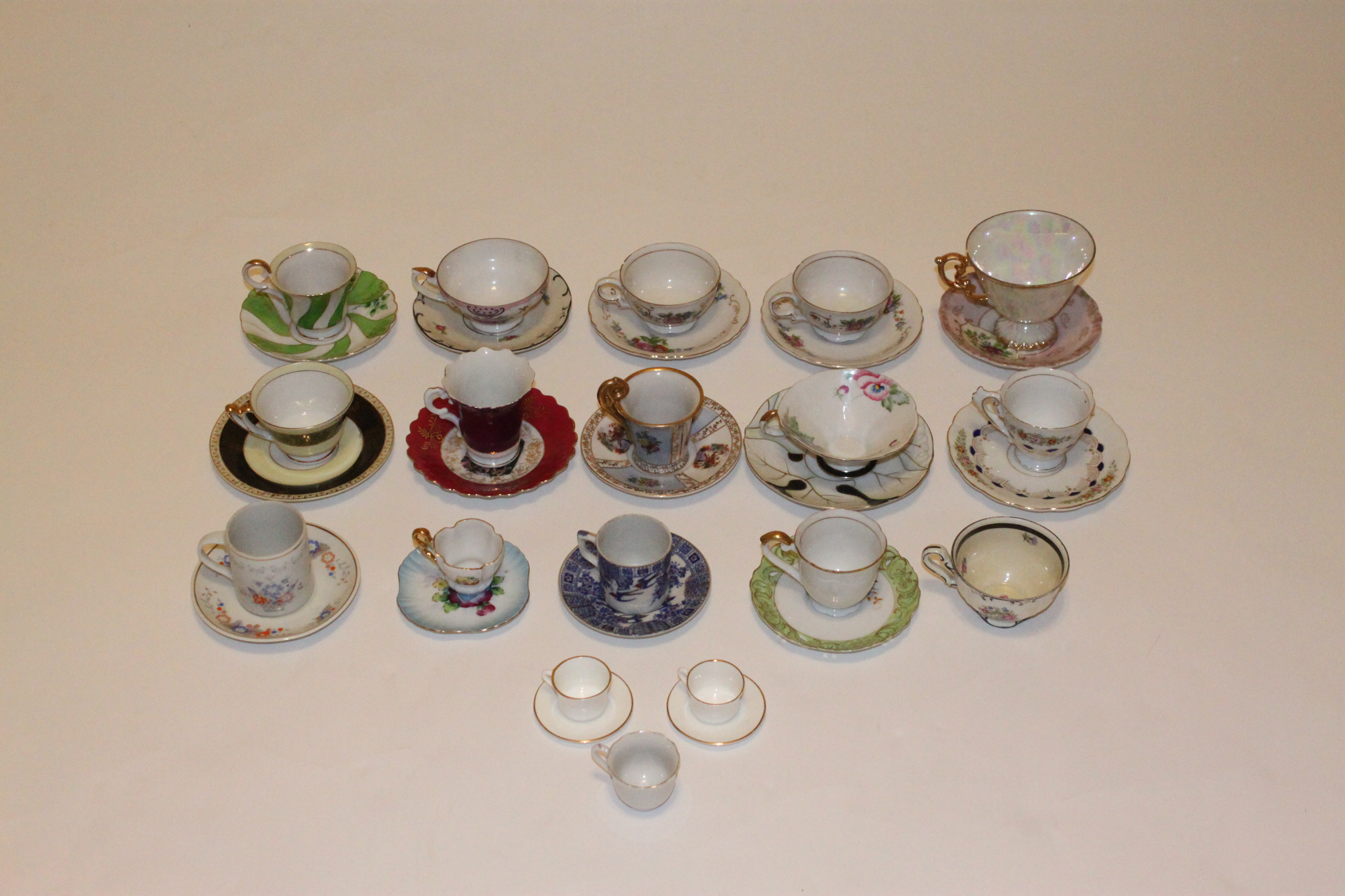 Collectible Demitasse Espresso Cups