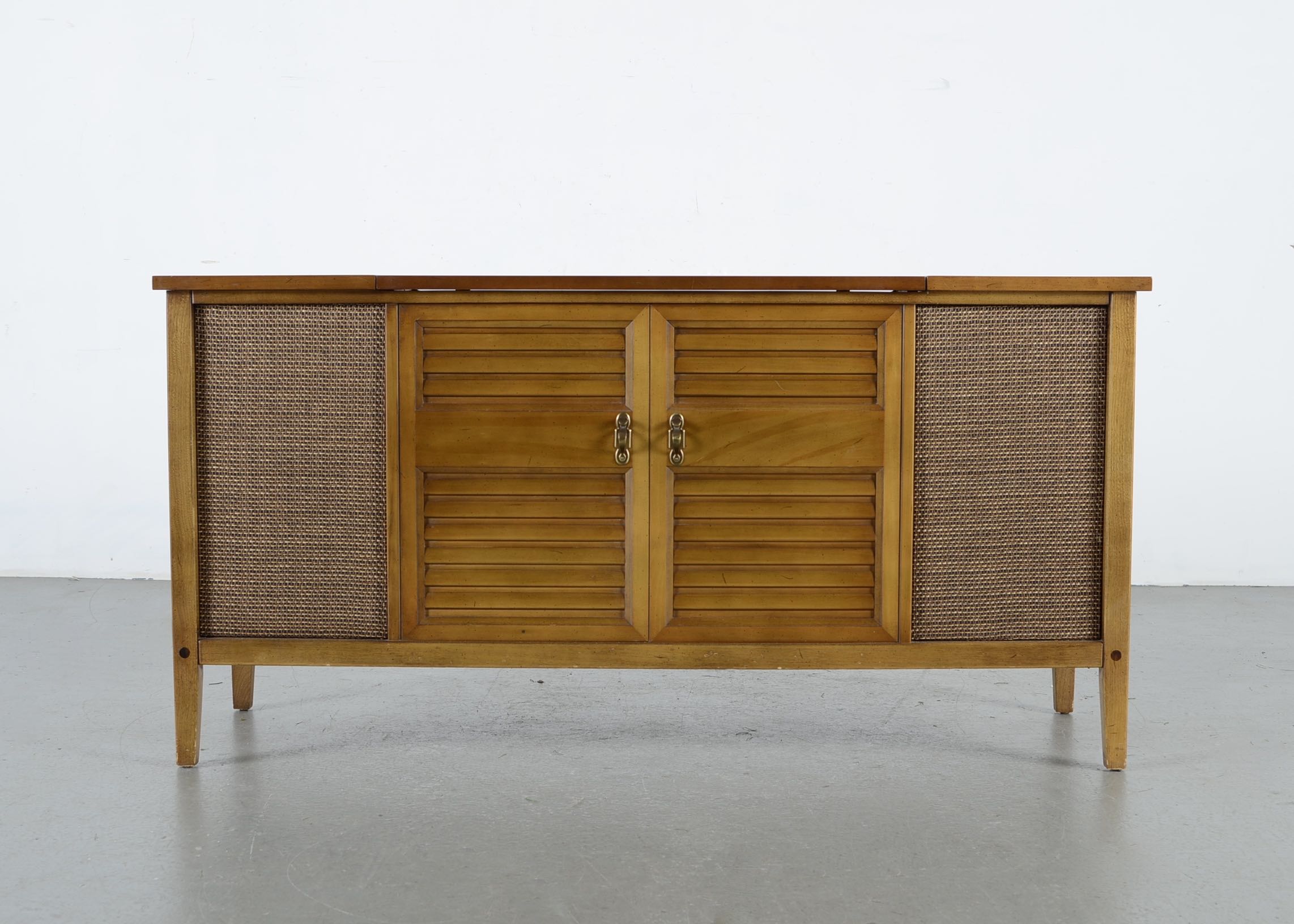 Vintage GE Stereo Console Phonograph