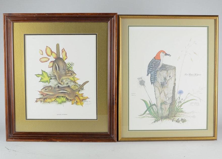 SIgned Framed Wildlife Prints by Kentucky Artist Rick Hill