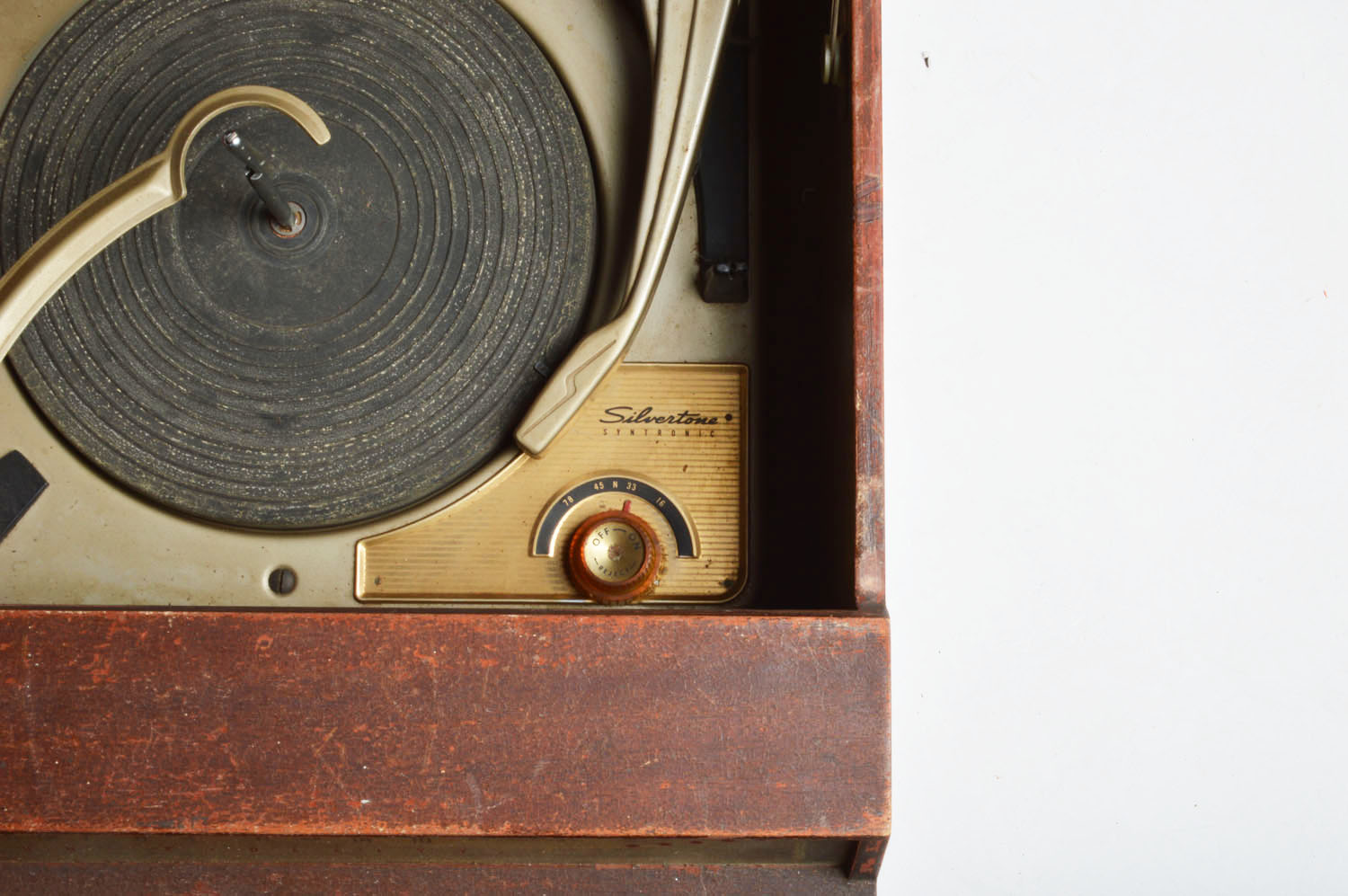 Sears Silvertone Syntronic Record Player