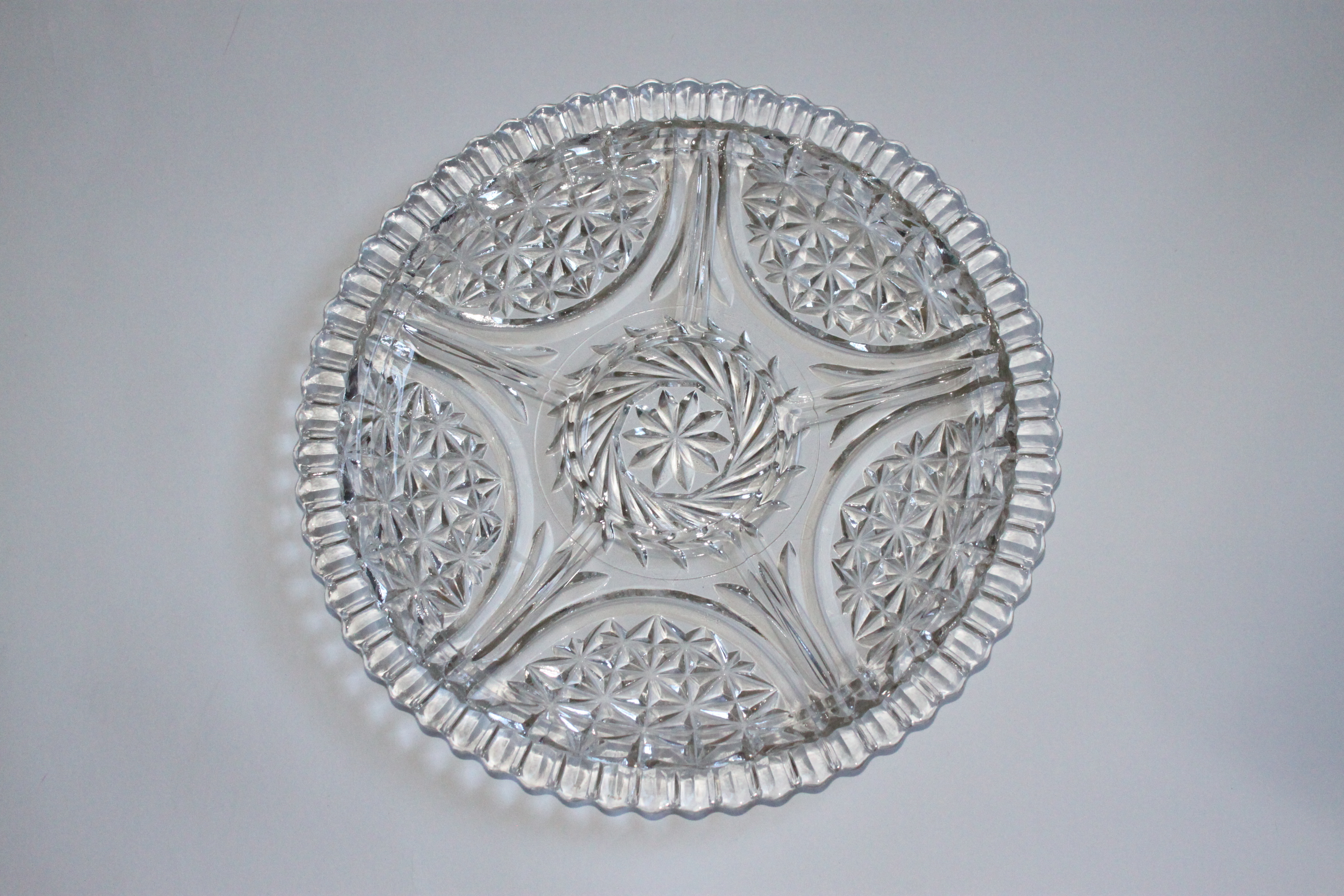 Lot of Assorted Pressed Glass