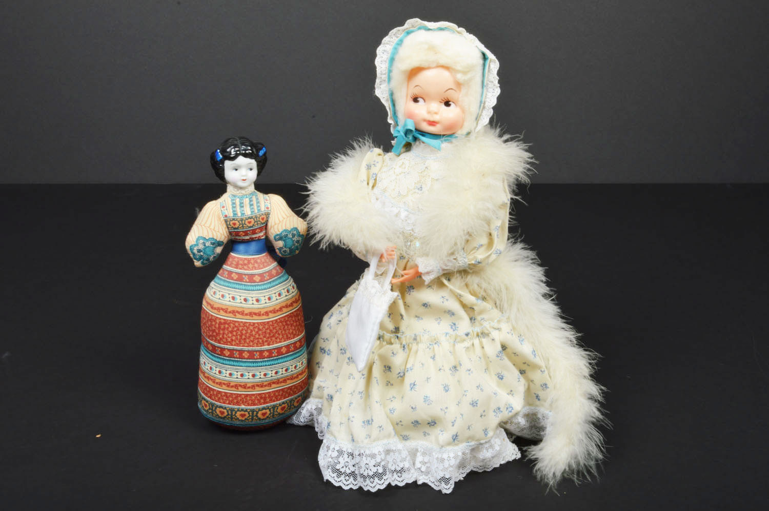 Avon American Heirloom Doll and Vintage Doll