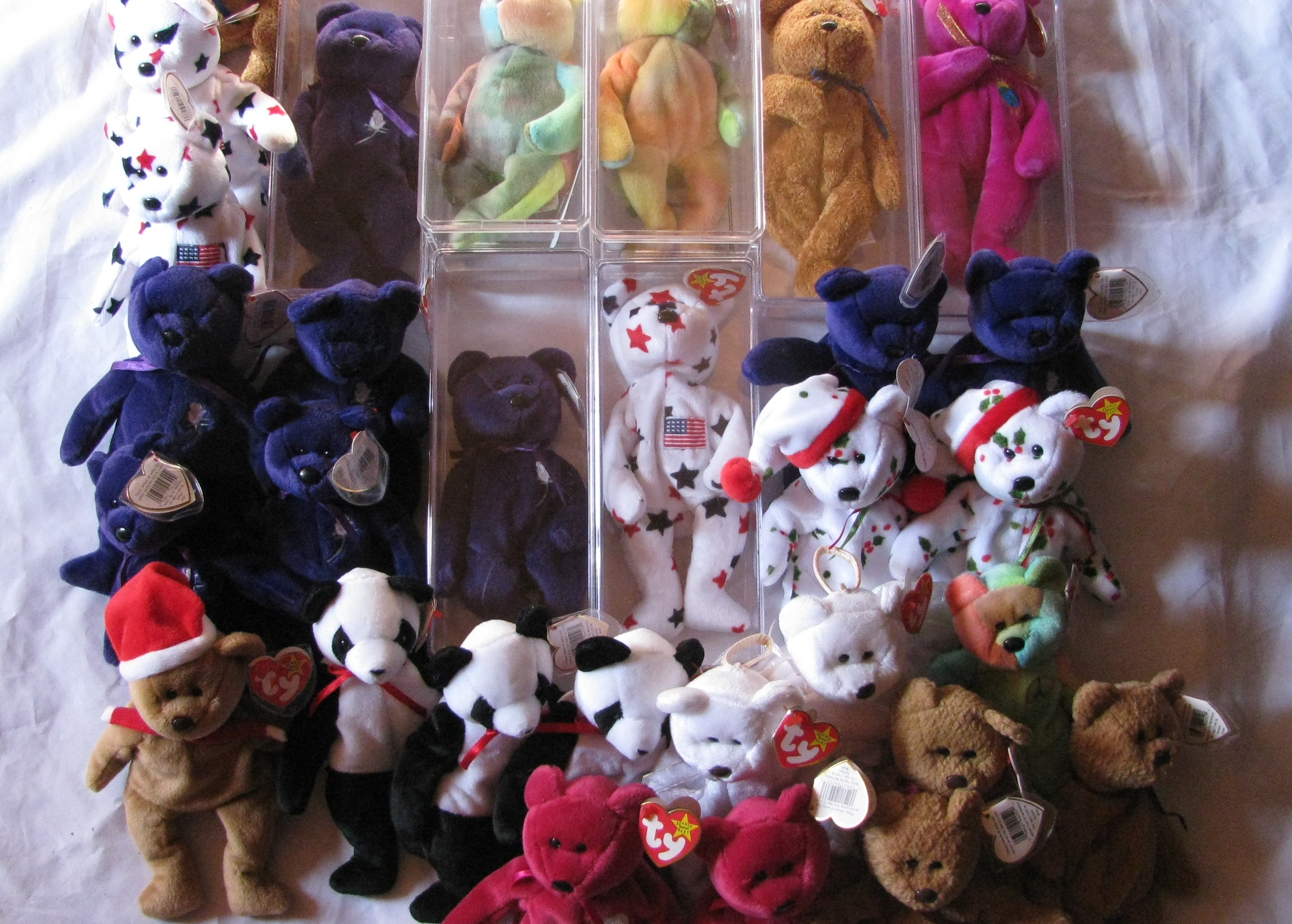 Lot of Ty Beanie Babies Five (Collector's Lot)